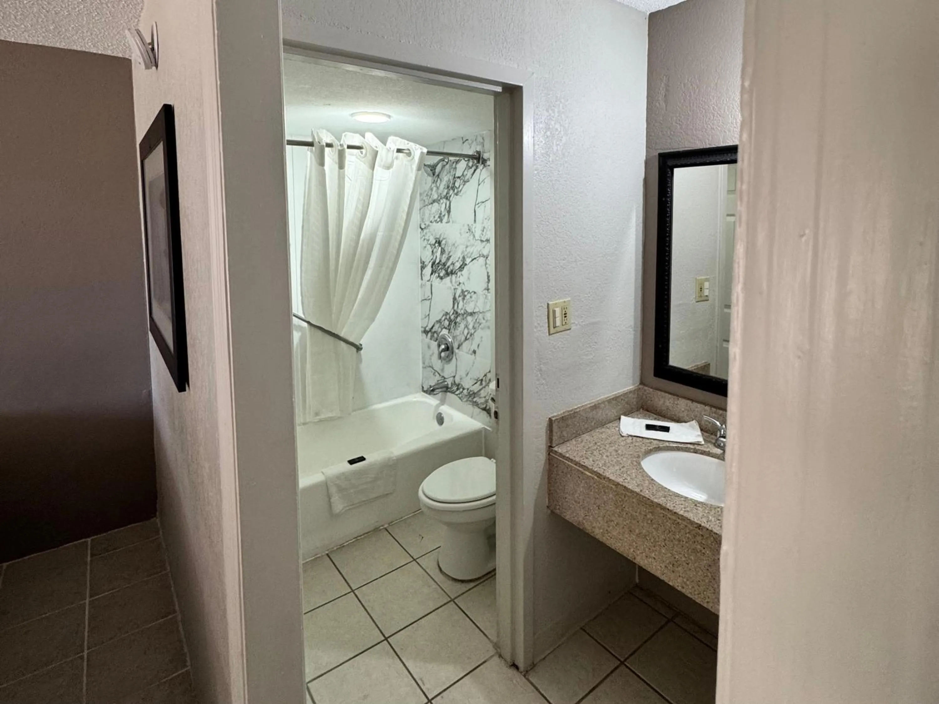 Bathroom in OYO Hotel Phenix City