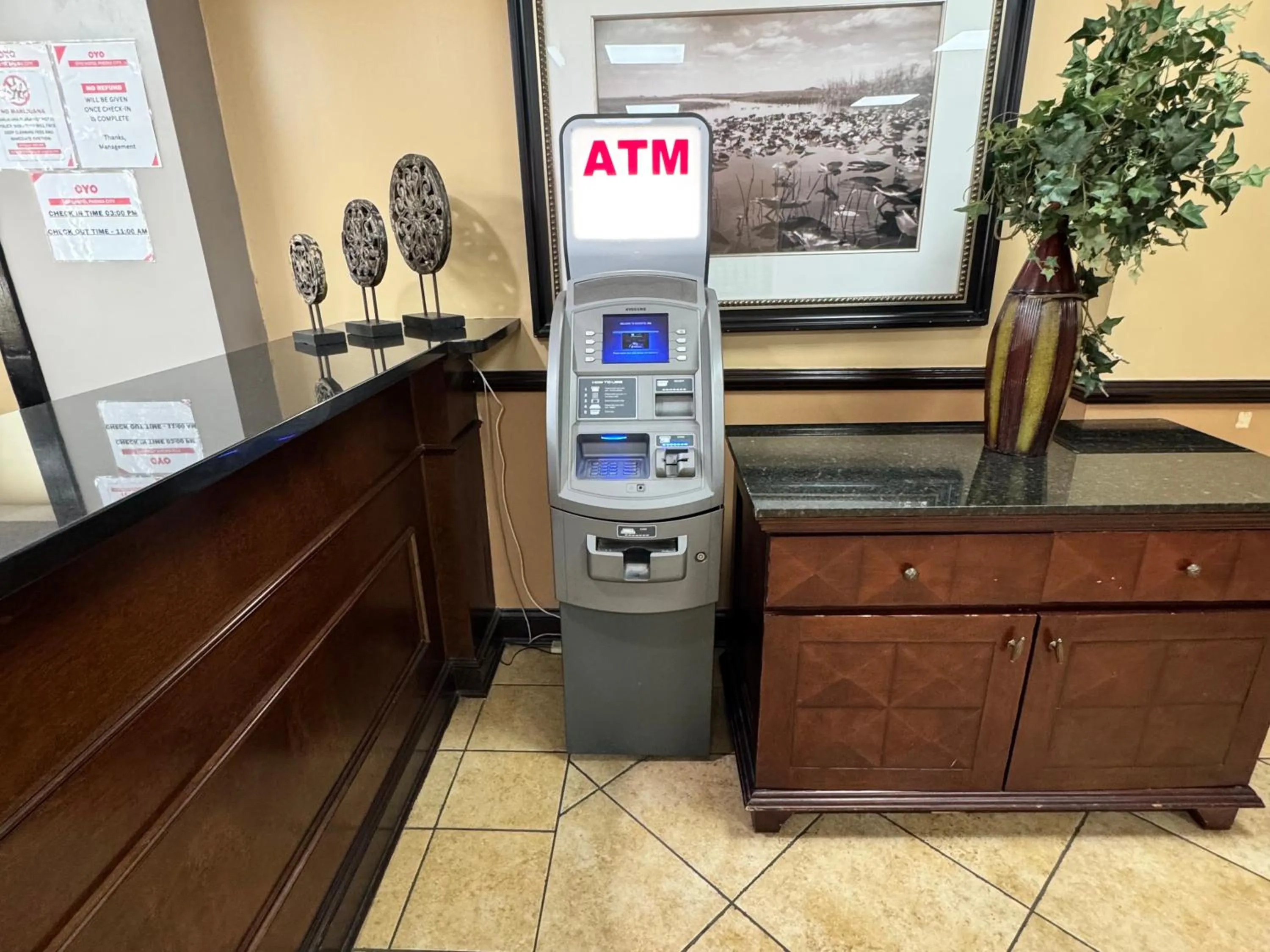 Lobby or reception in OYO Hotel Phenix City