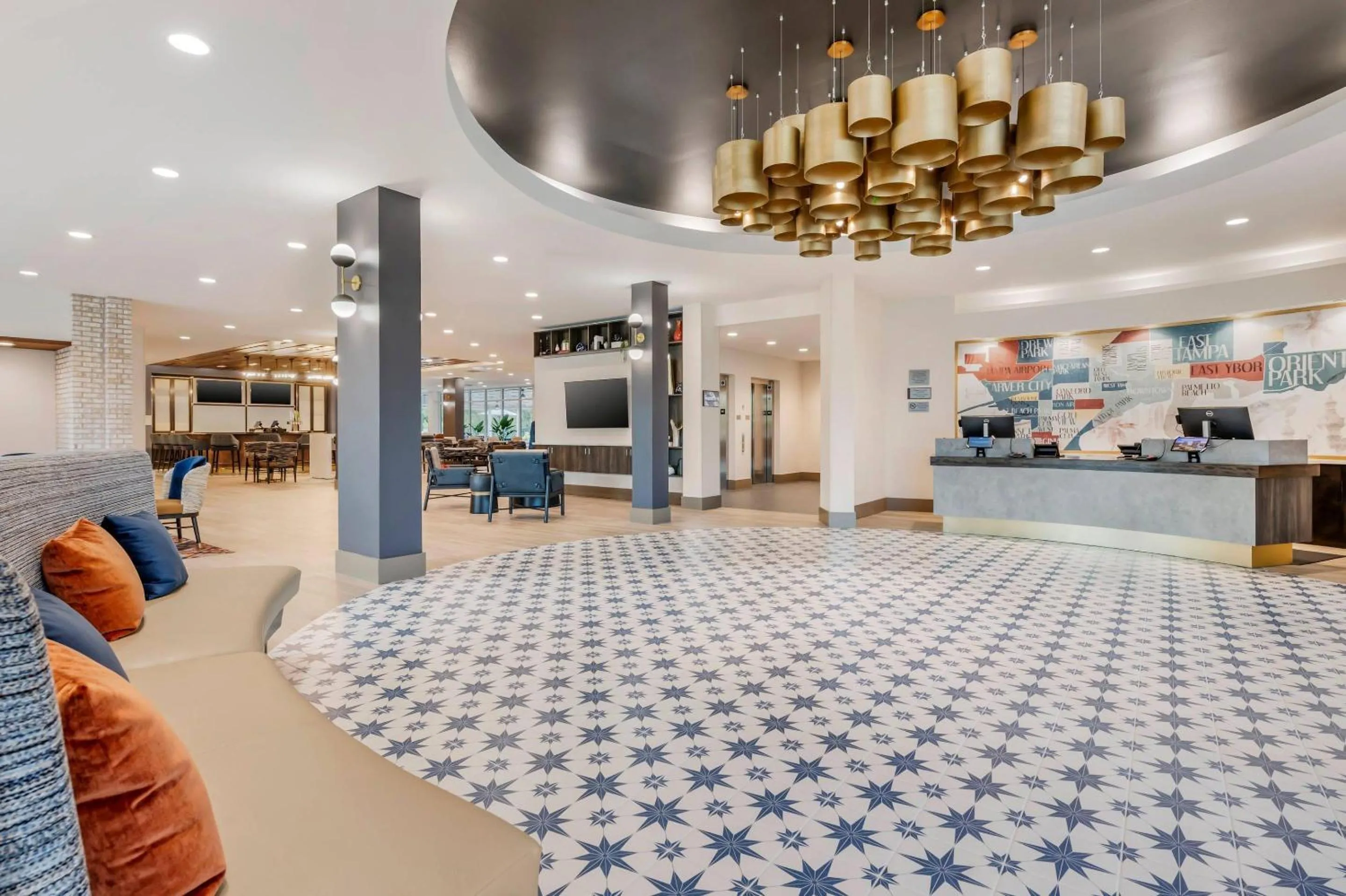 Lobby or reception in Cambria Hotel Tampa-Brandon