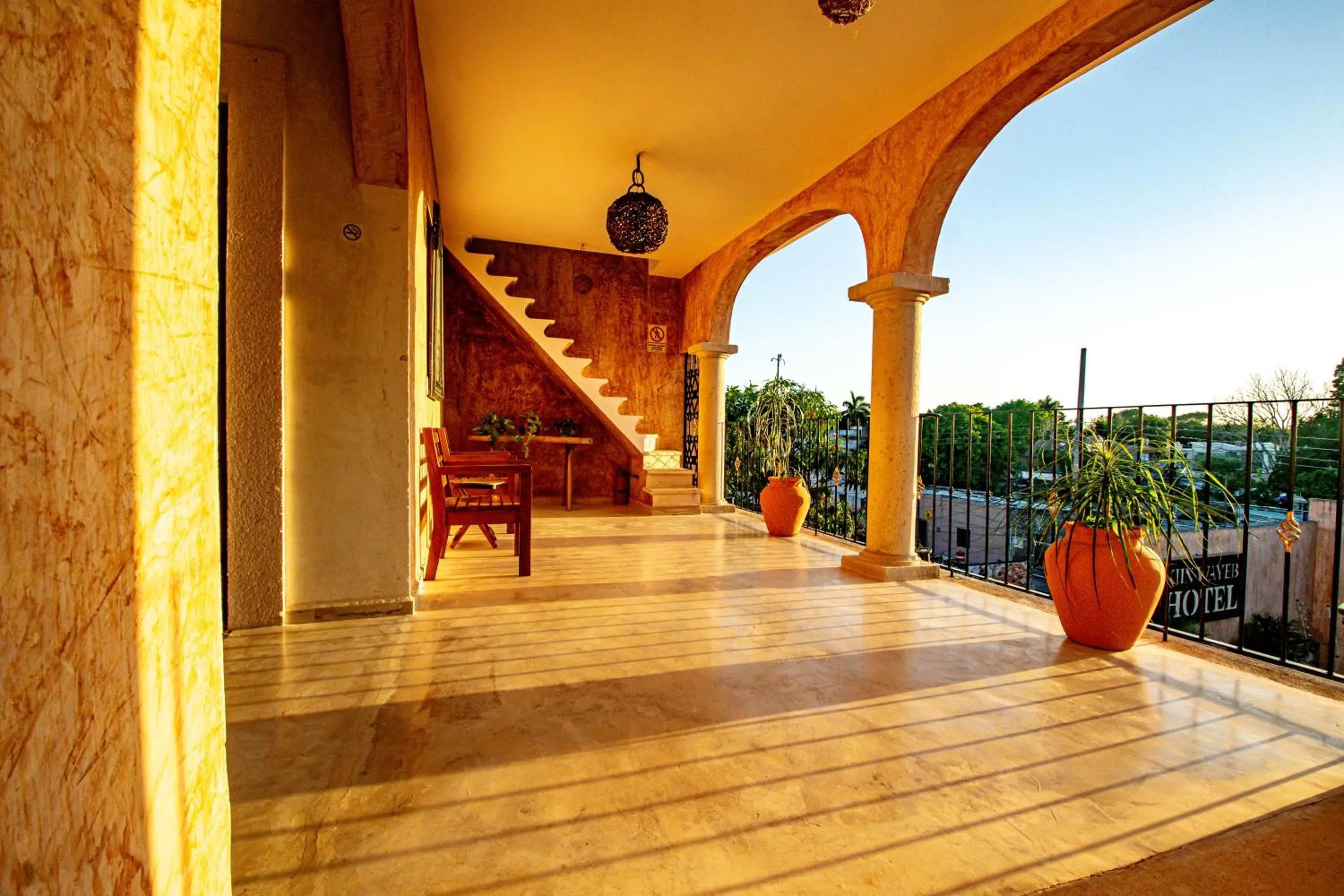 Balcony/Terrace in Hotel Boutique Kiin Wayeb