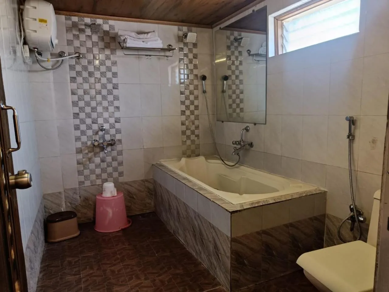 Shower in Ellora Heritage Resort