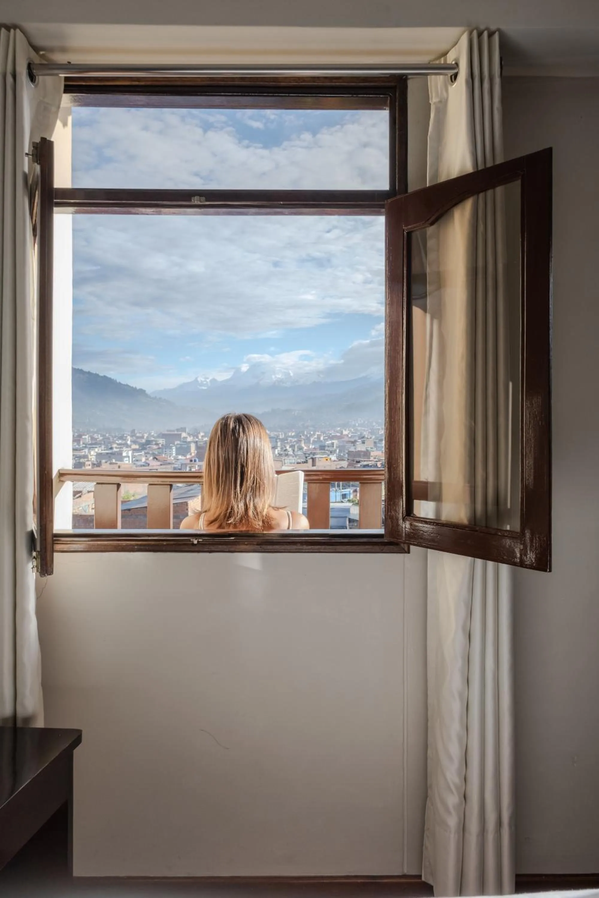 View (from property/room) in Hotel Santa Cruz