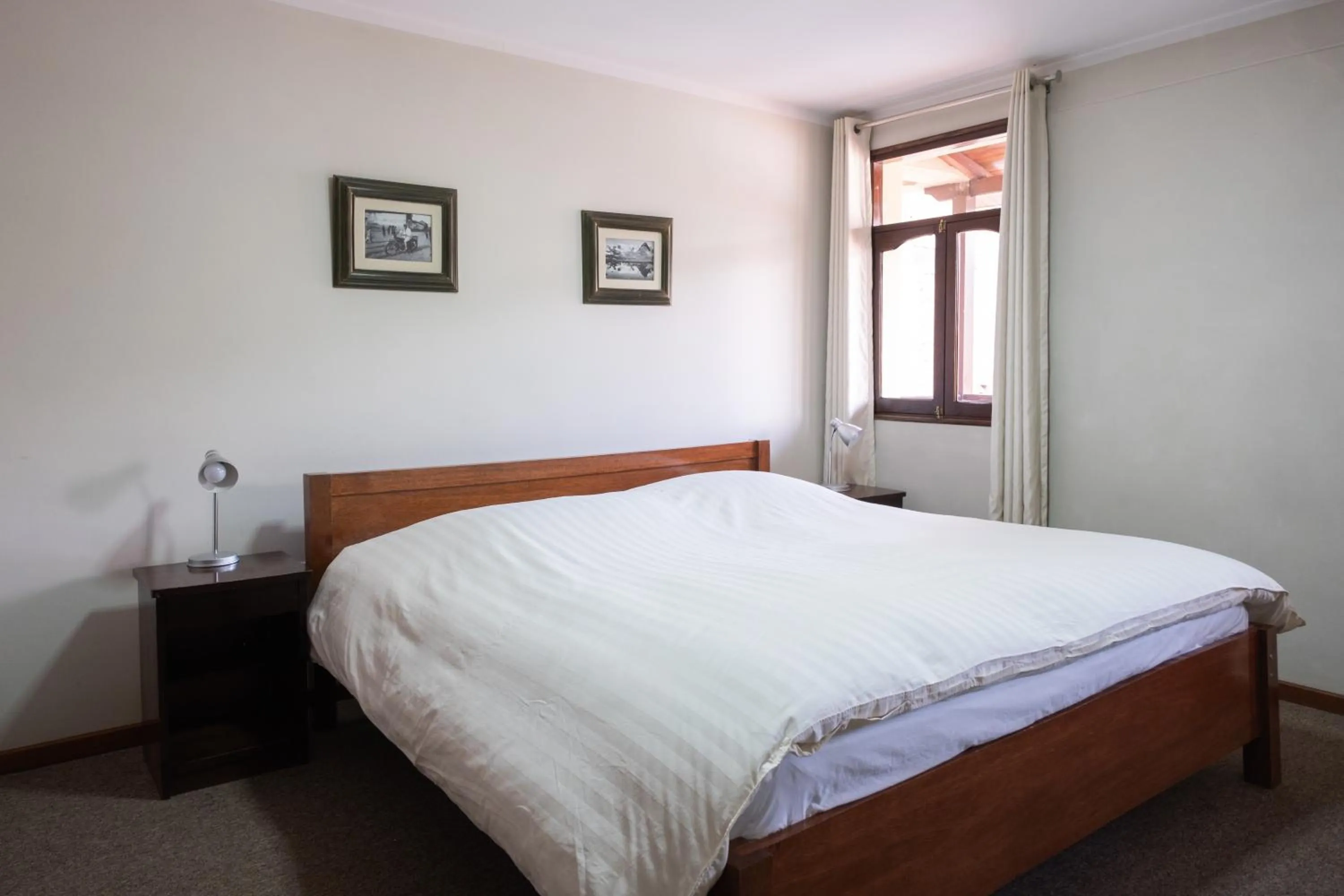 Bed in Hotel Santa Cruz