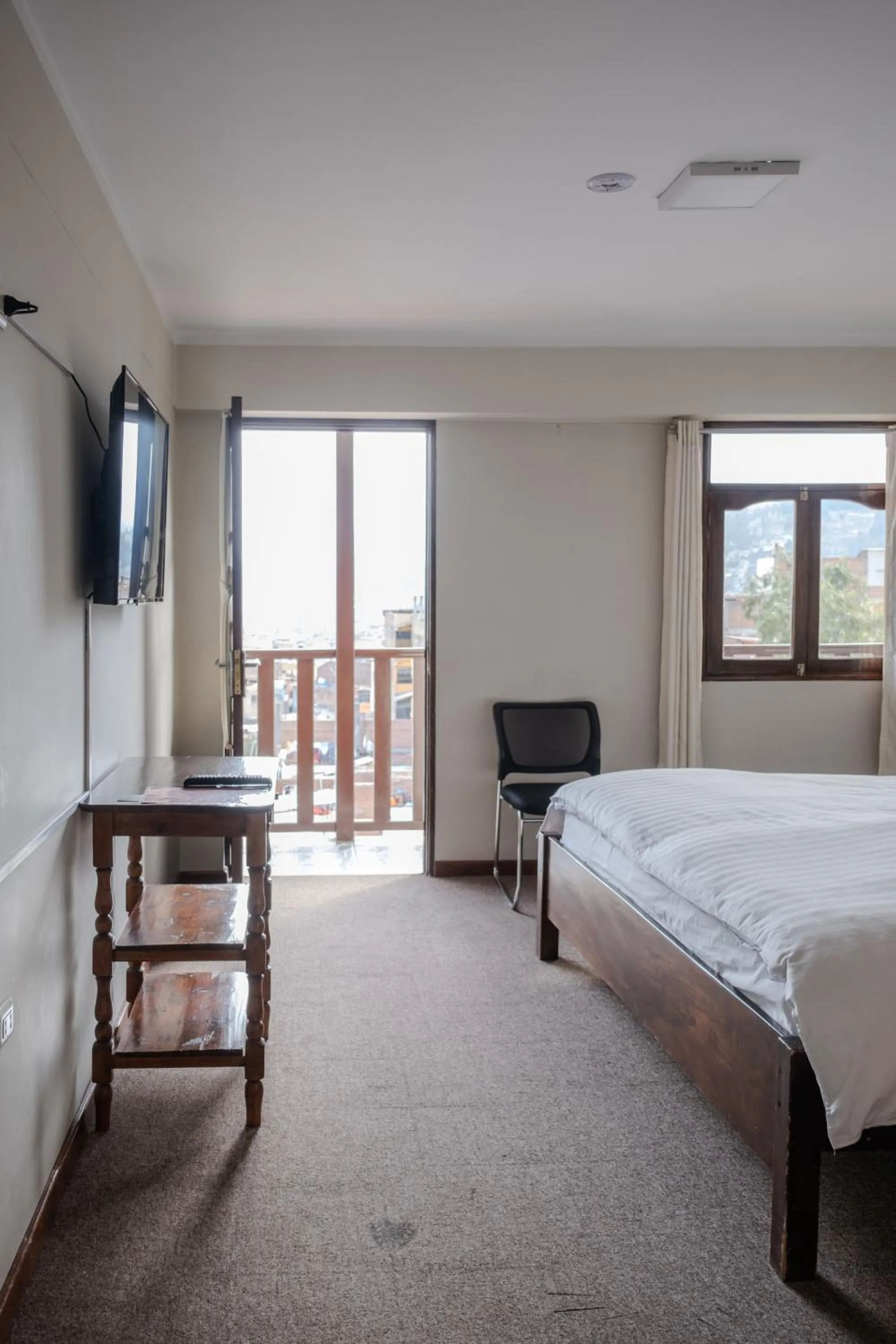 Bed in Hotel Santa Cruz