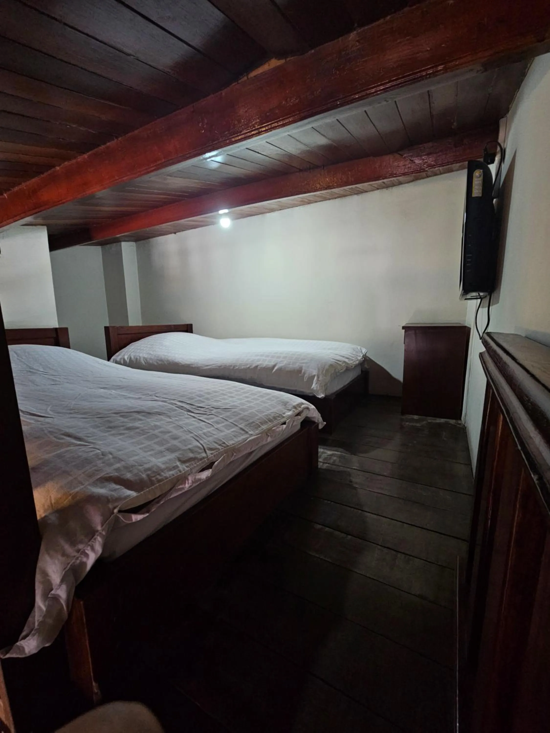 Bed in Hotel Santa Cruz