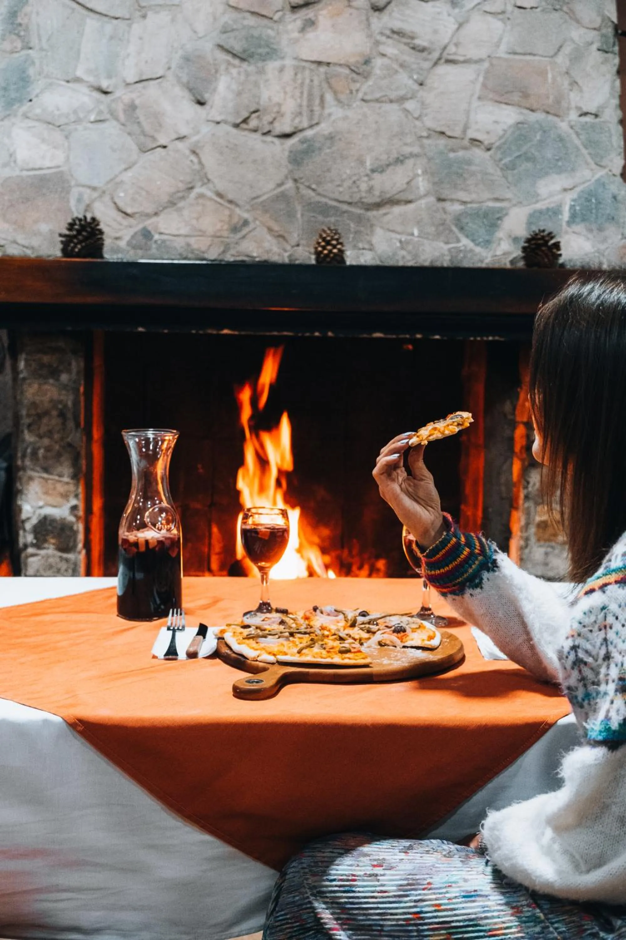 Dinner in Hotel Santa Cruz