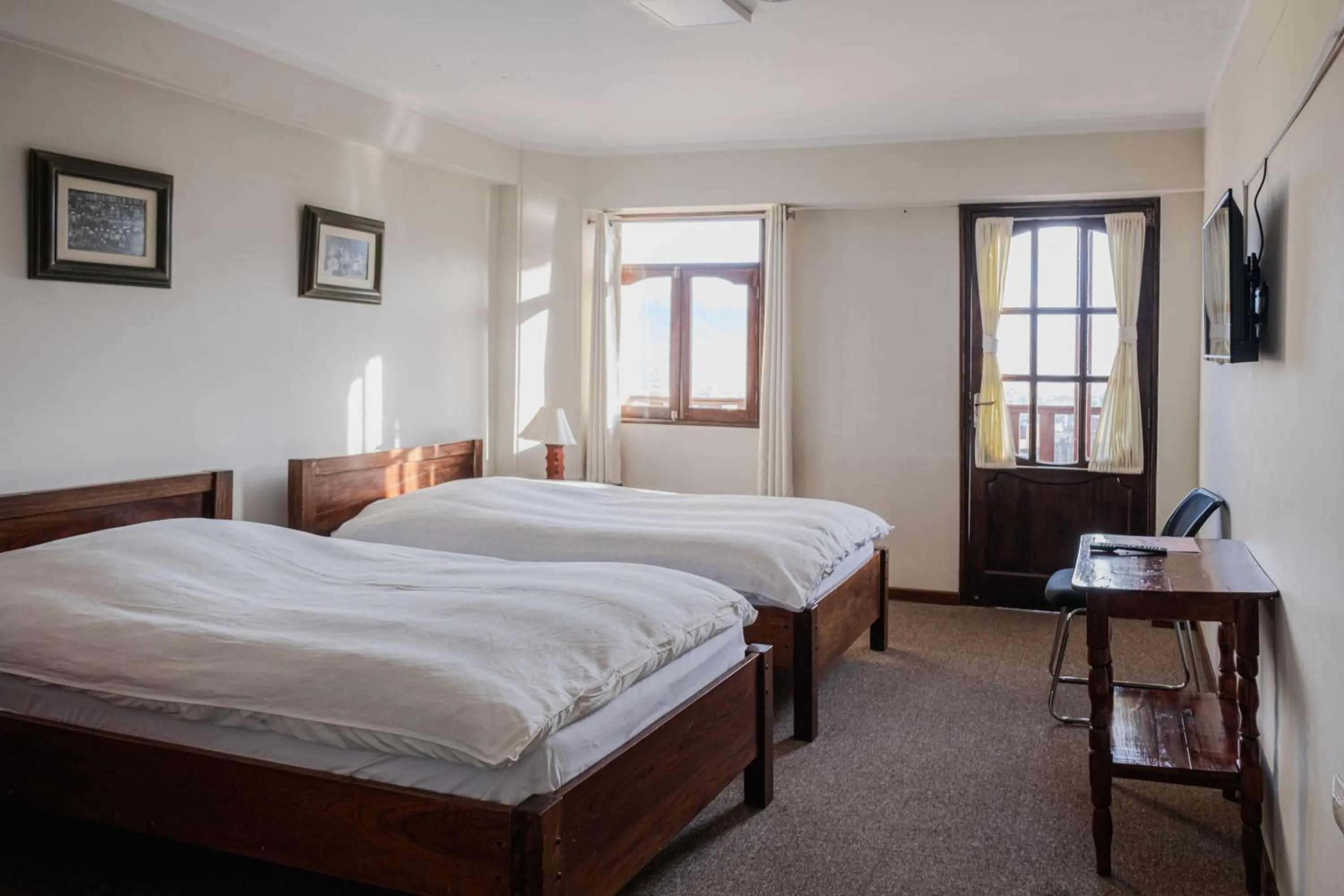 Bed in Hotel Santa Cruz