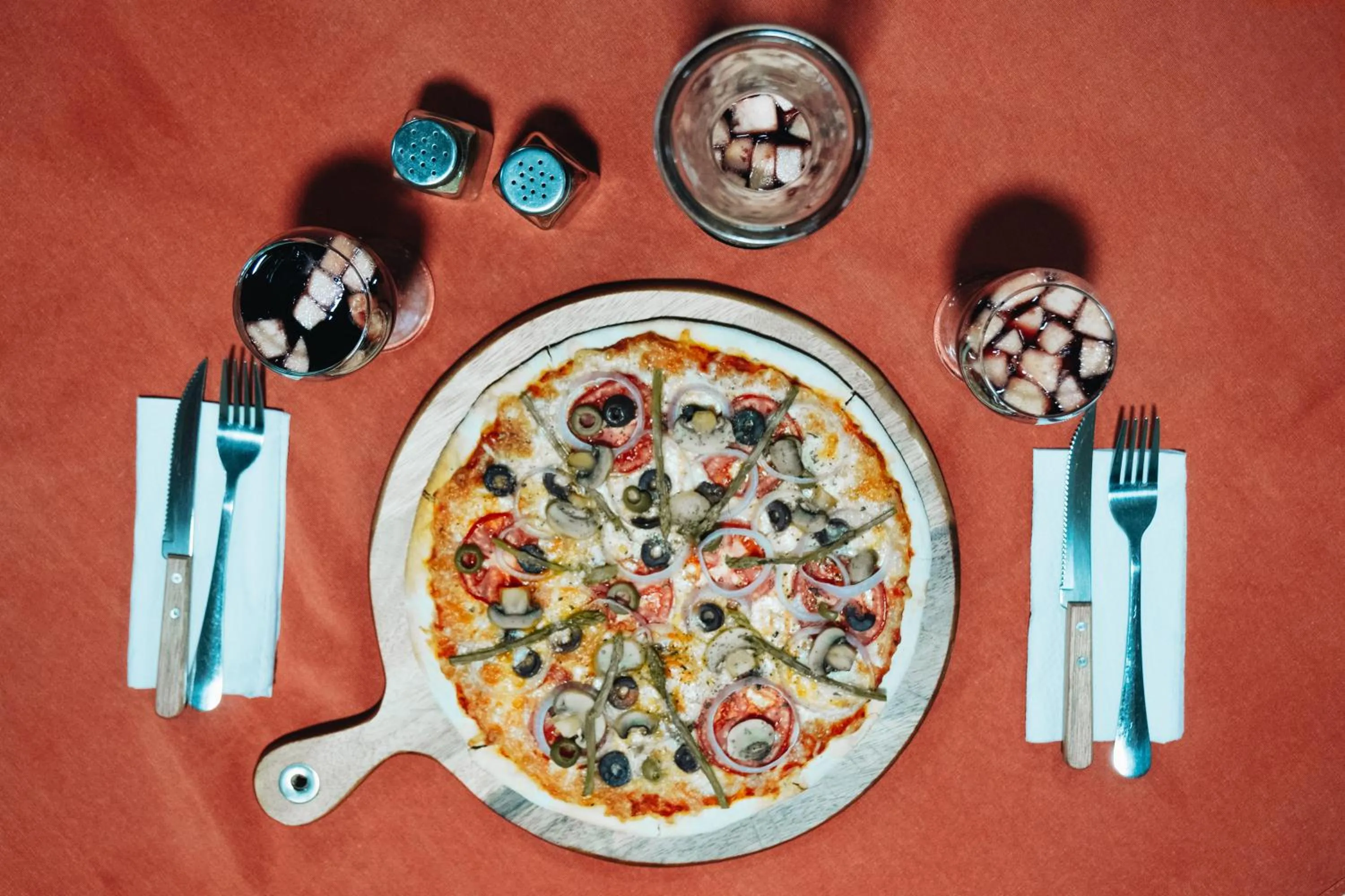 Dinner in Hotel Santa Cruz