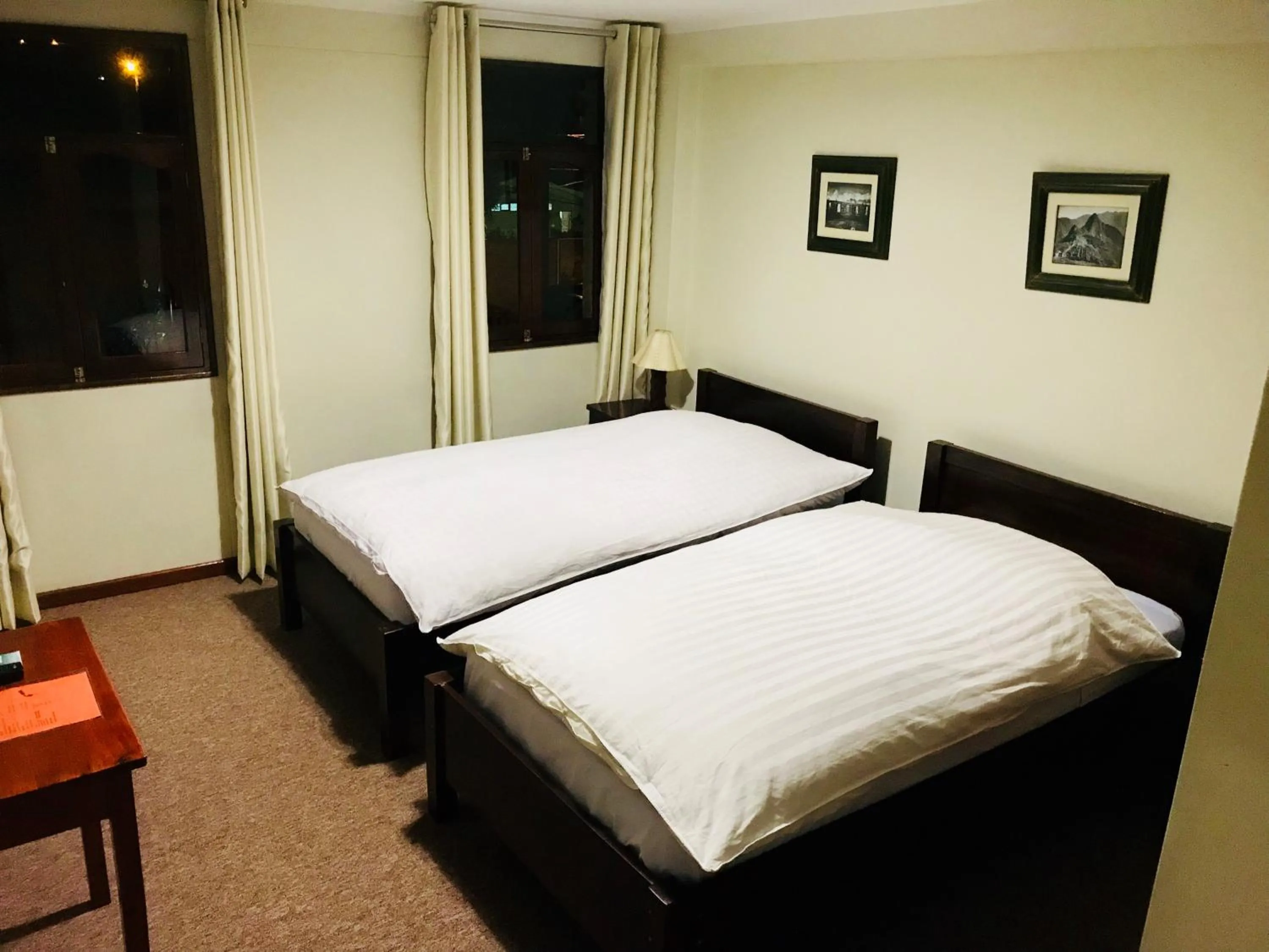 Bed in Hotel Santa Cruz