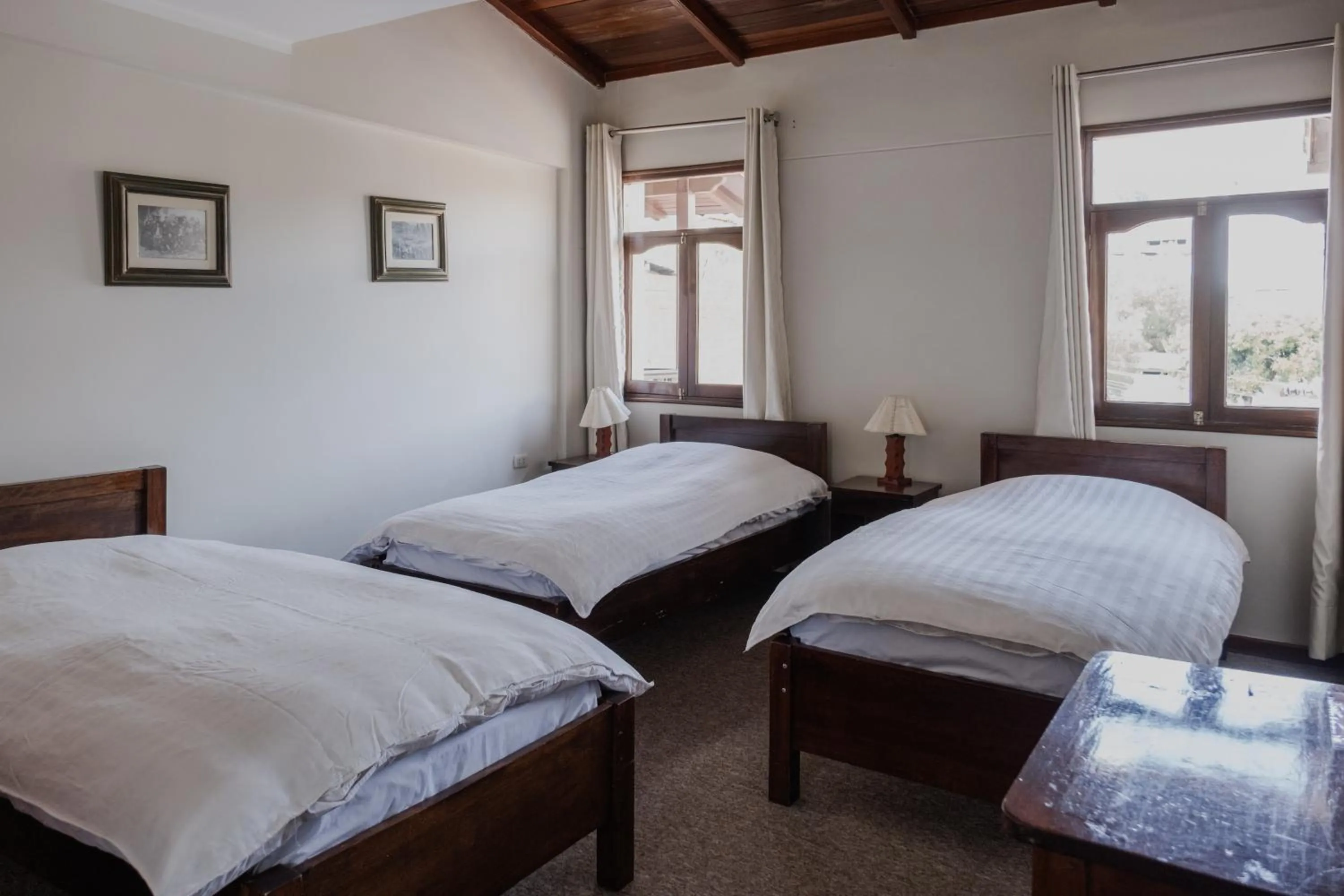 Bed in Hotel Santa Cruz