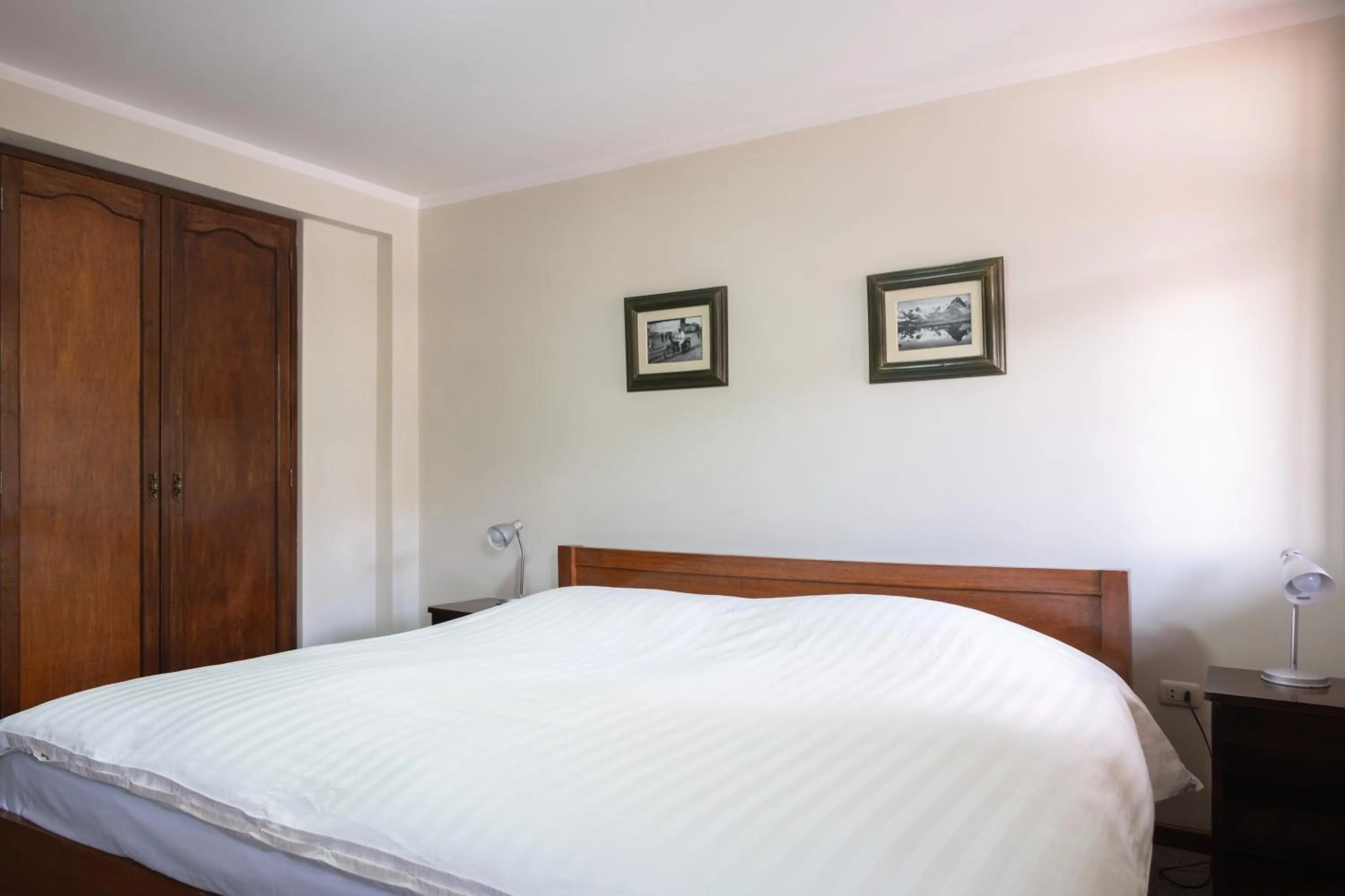 Bed in Hotel Santa Cruz