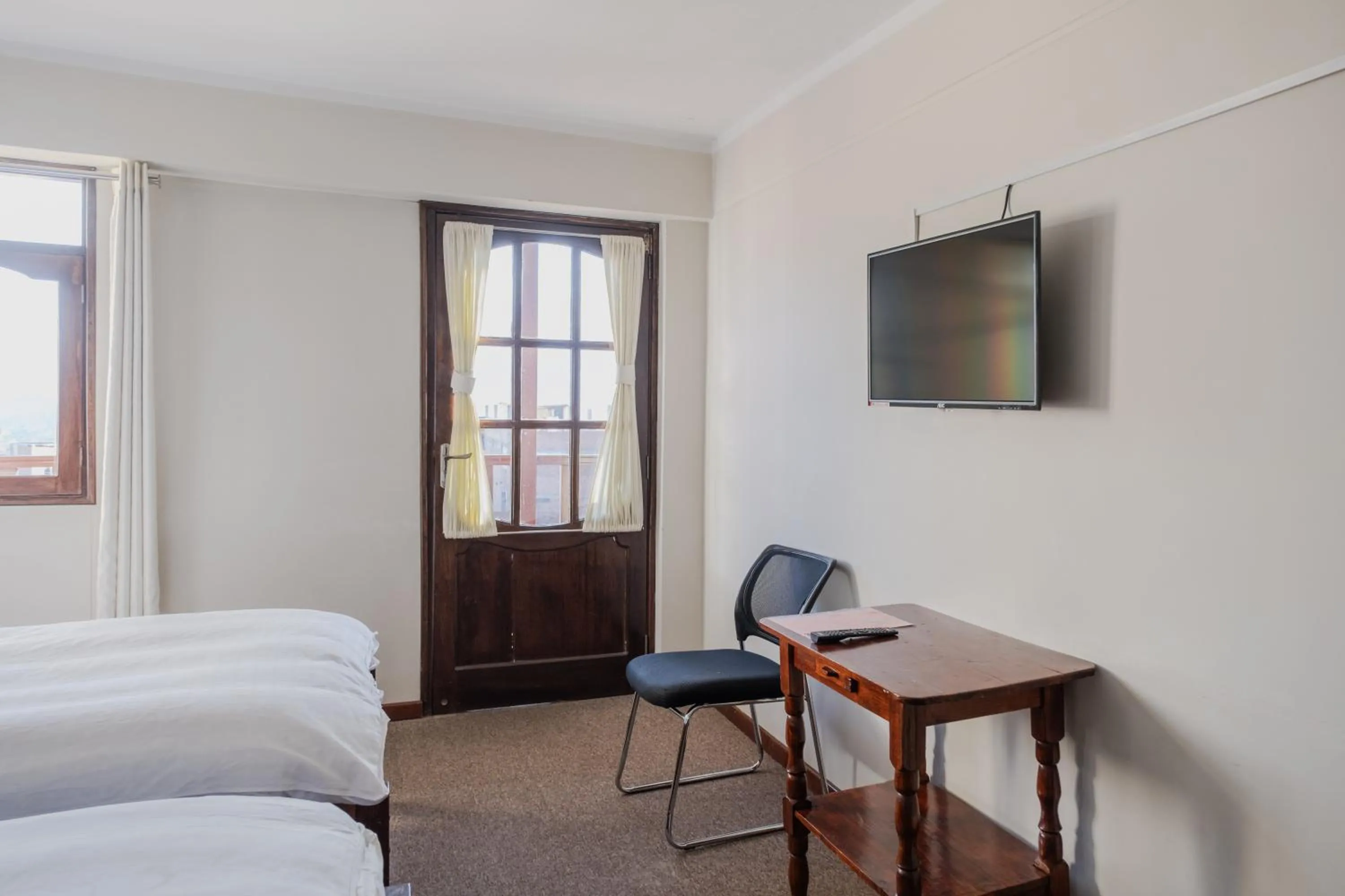 Bed in Hotel Santa Cruz