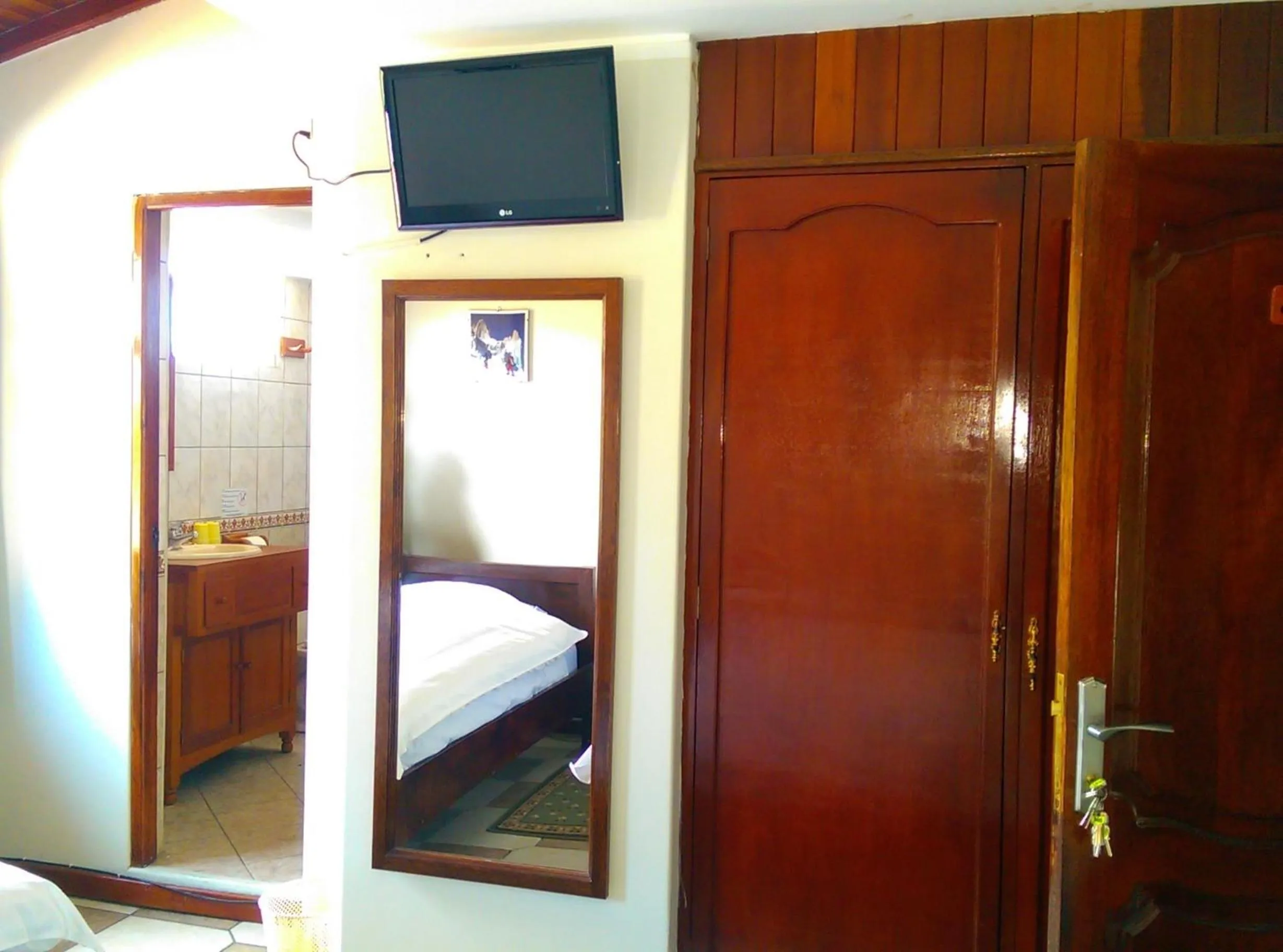 Bedroom, Bed in Hotel Santa Cruz