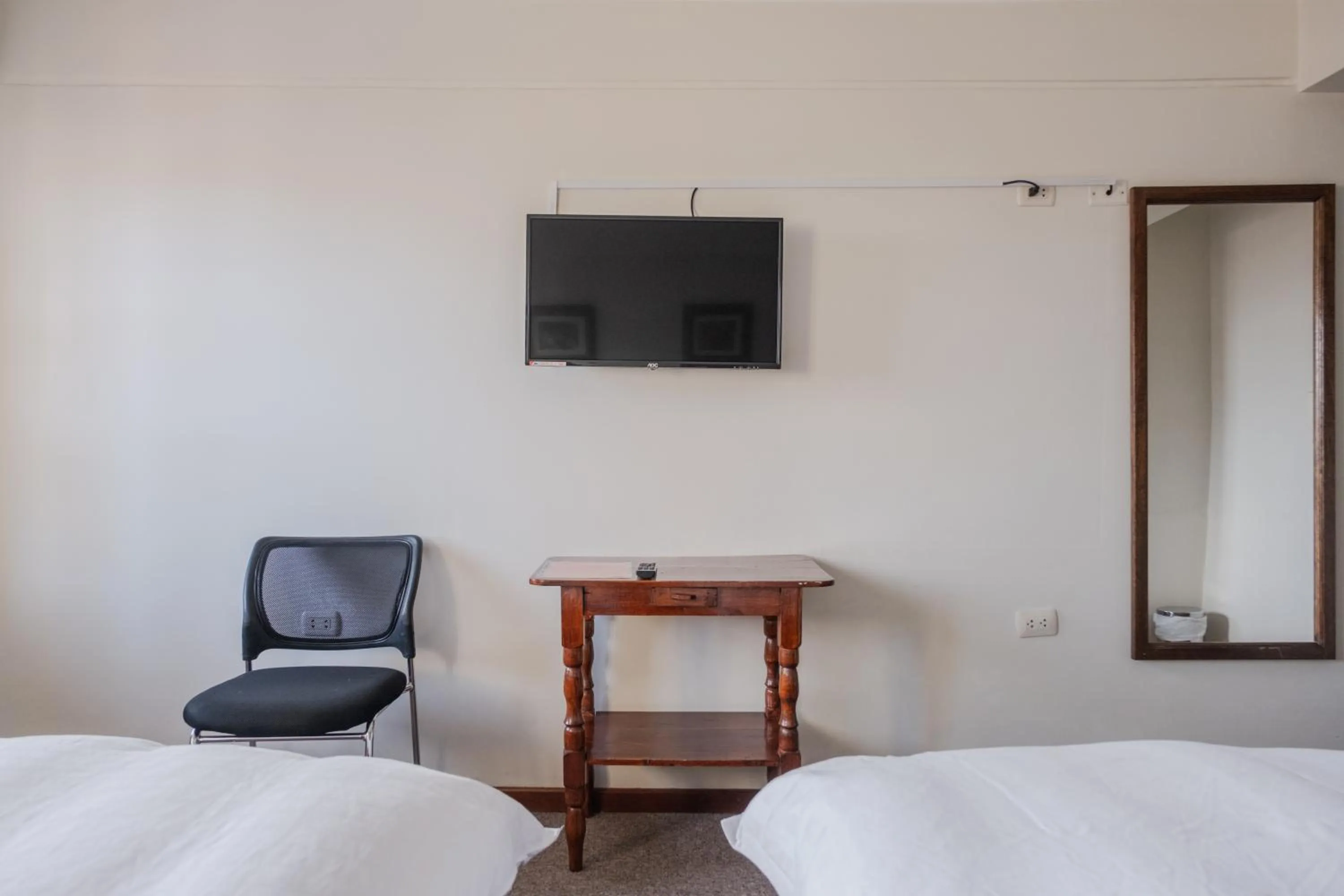 Bed in Hotel Santa Cruz