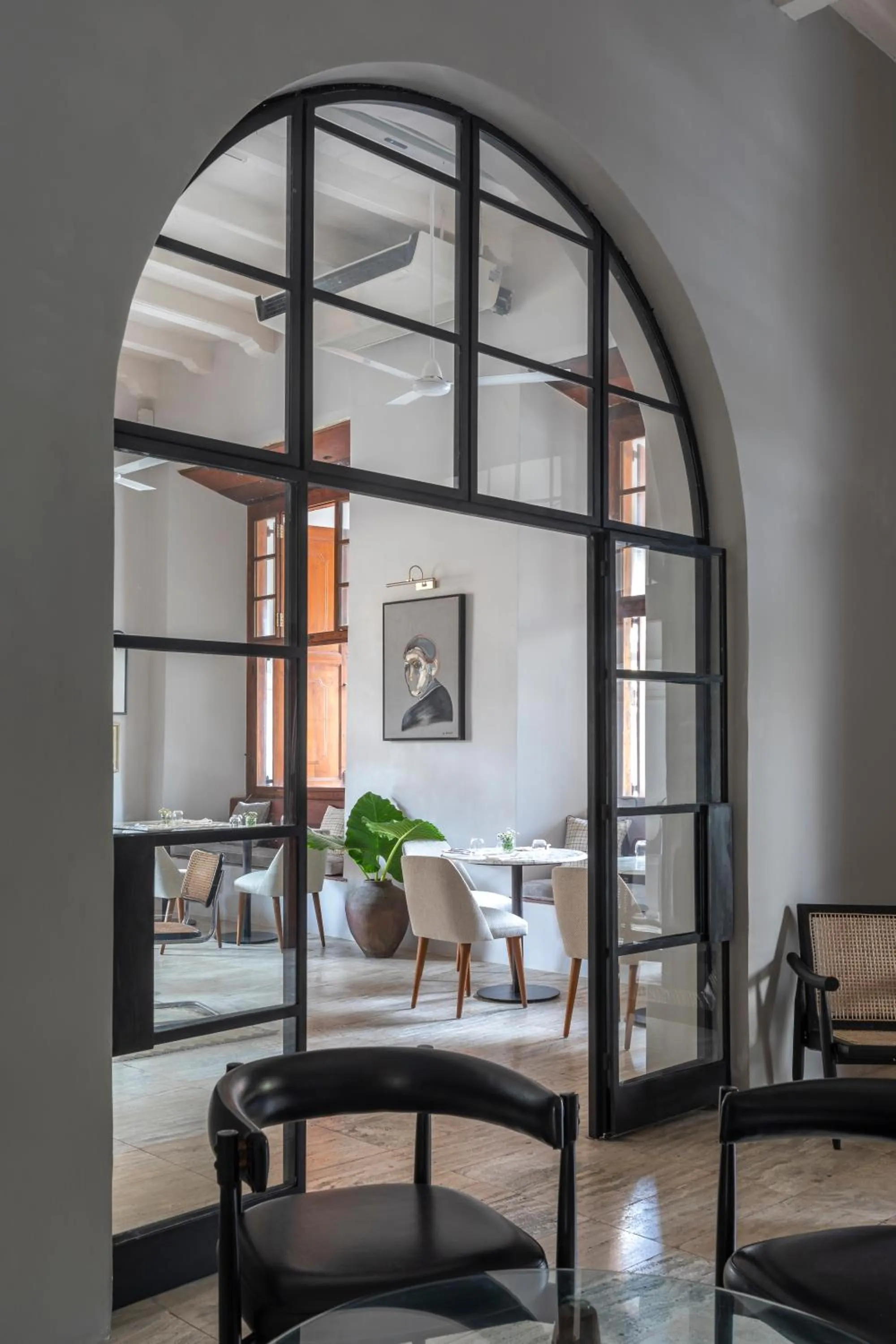 Lobby or reception, Bed in The Fort Printers