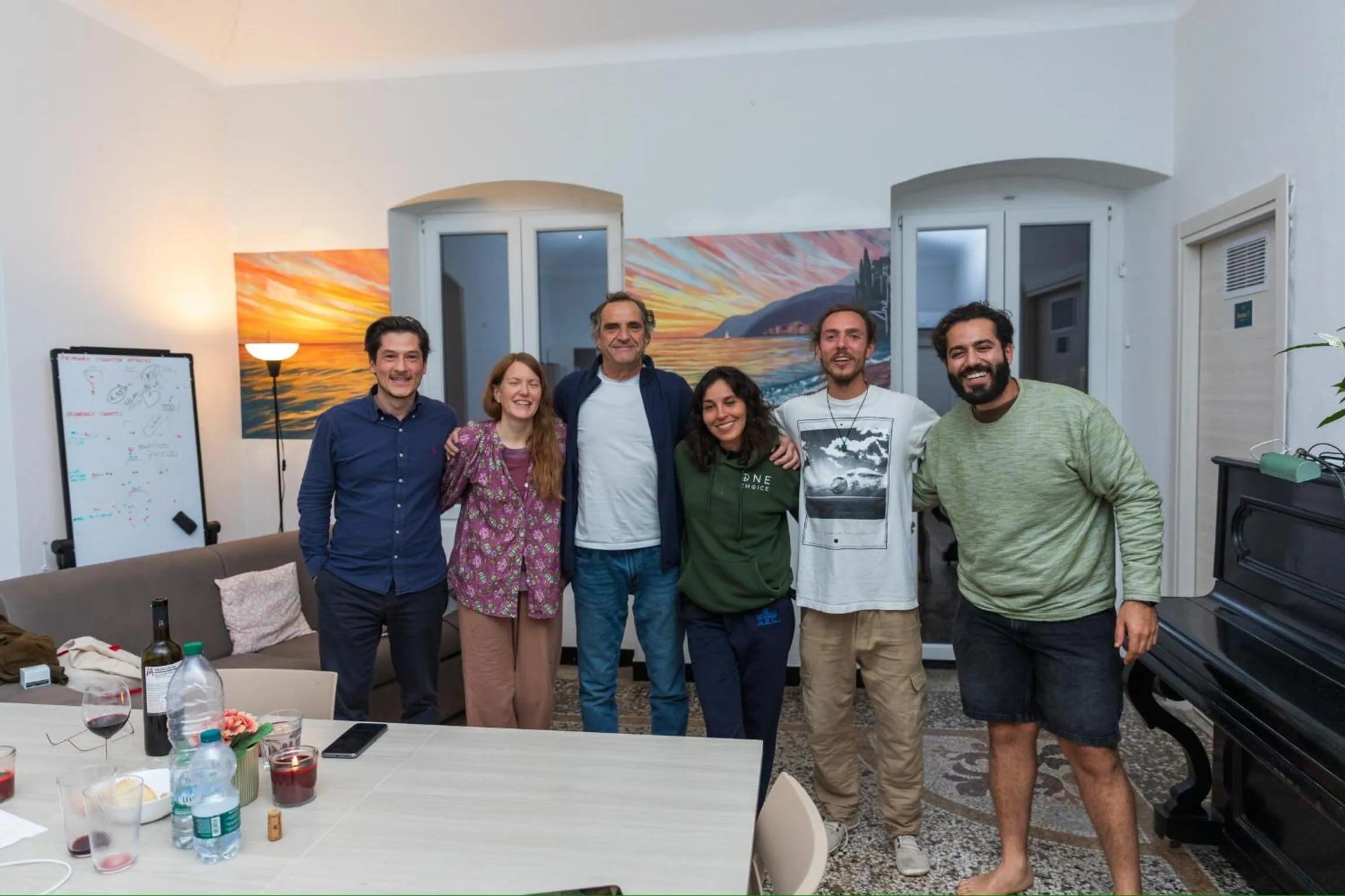 People in Hostel Bosmi Bed&Language Liguria