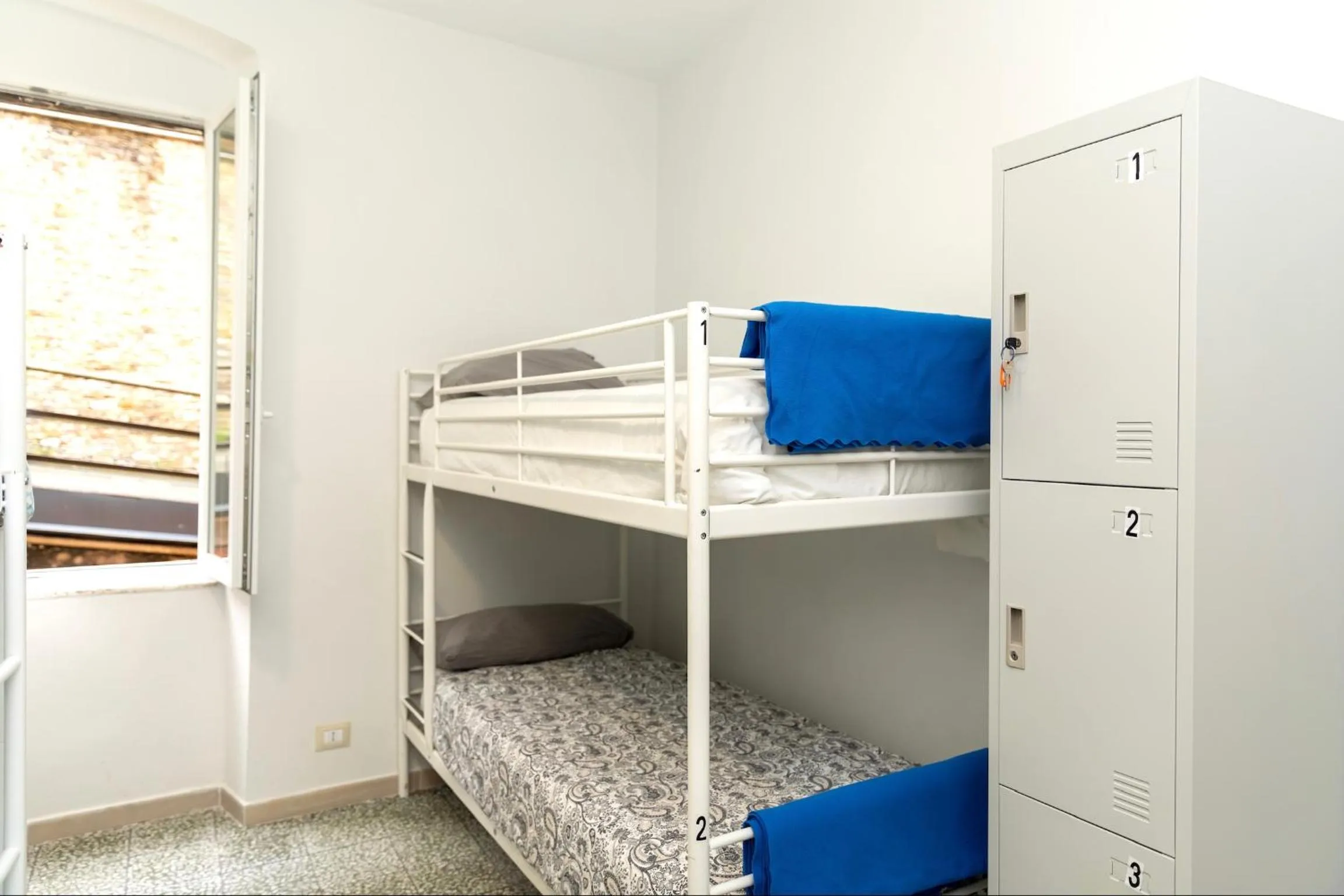 Bed in Hostel Bosmi Bed&Language Liguria