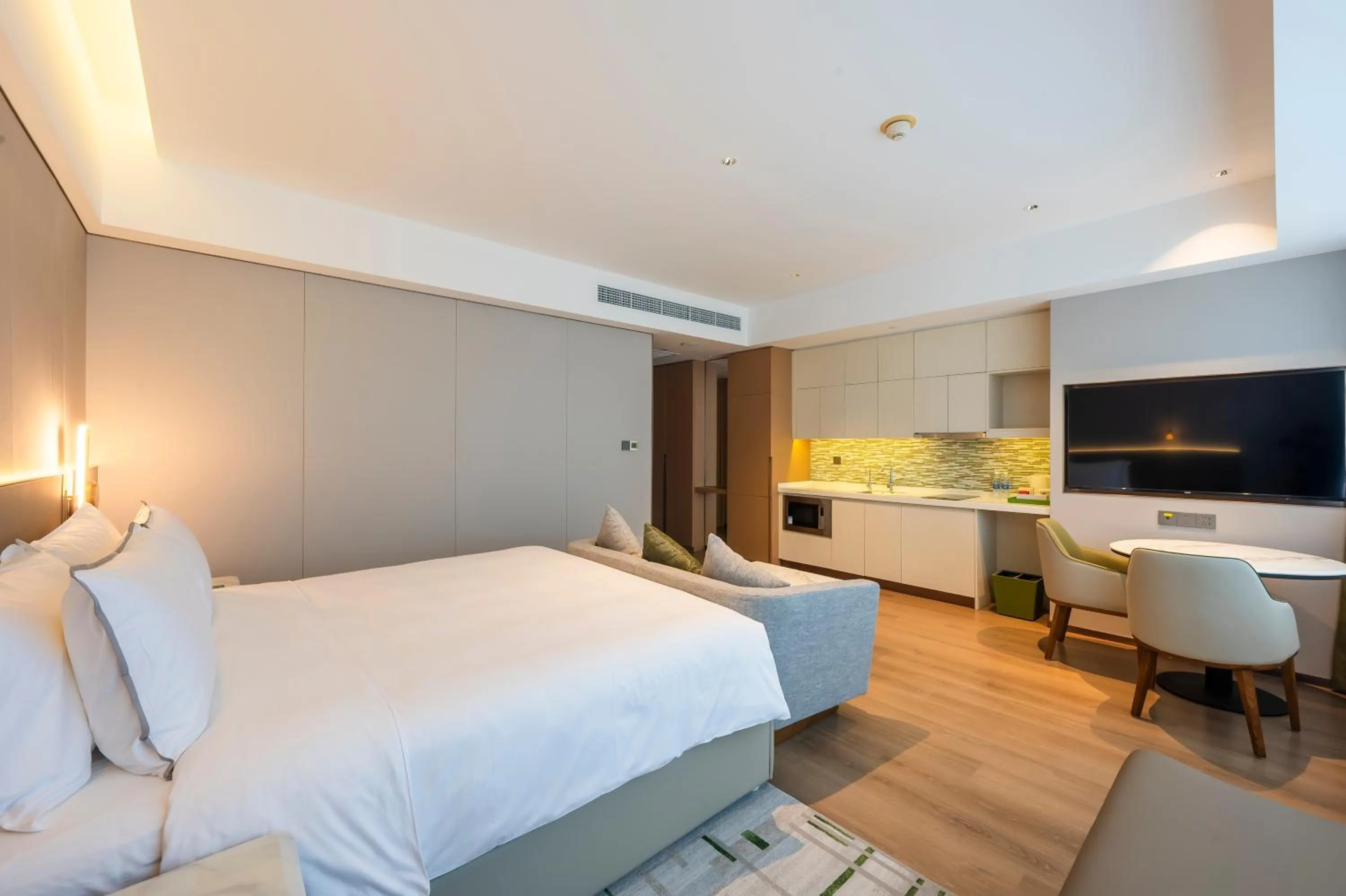 Photo of the whole room, Bed in Element Suzhou Science and Technology Town