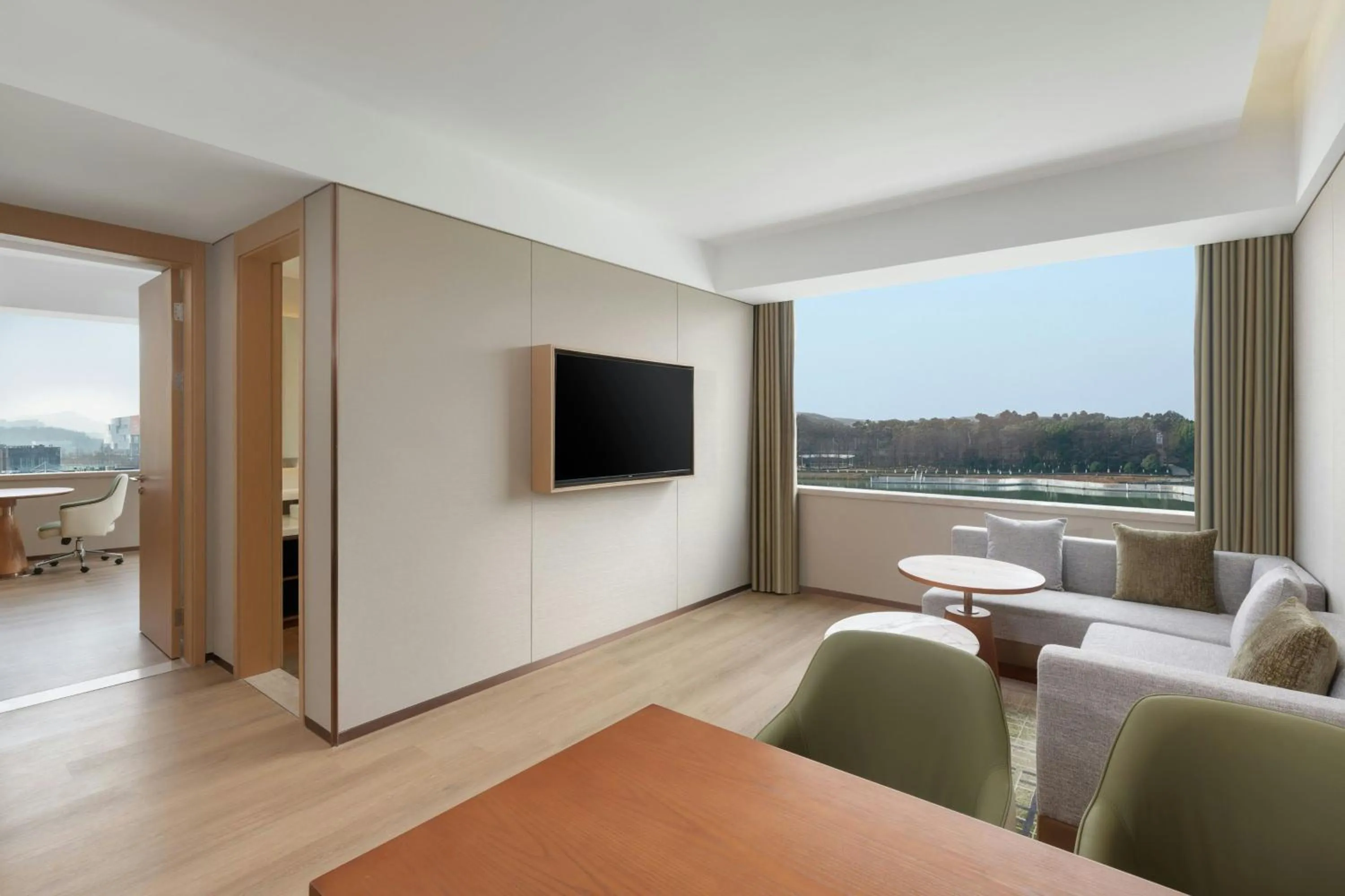 Bedroom in Element Suzhou Science and Technology Town