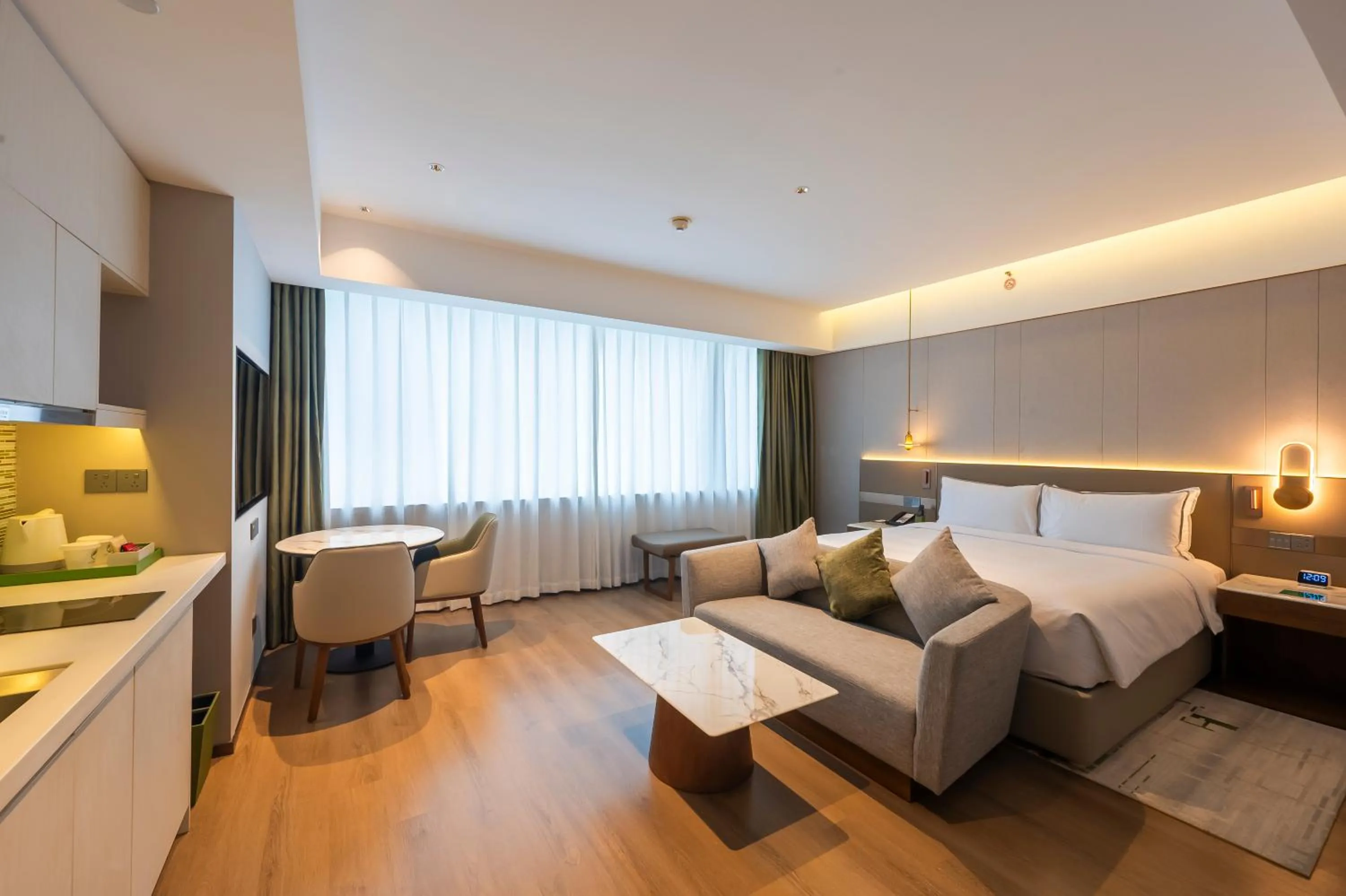 Bedroom, Bed in Element Suzhou Science and Technology Town