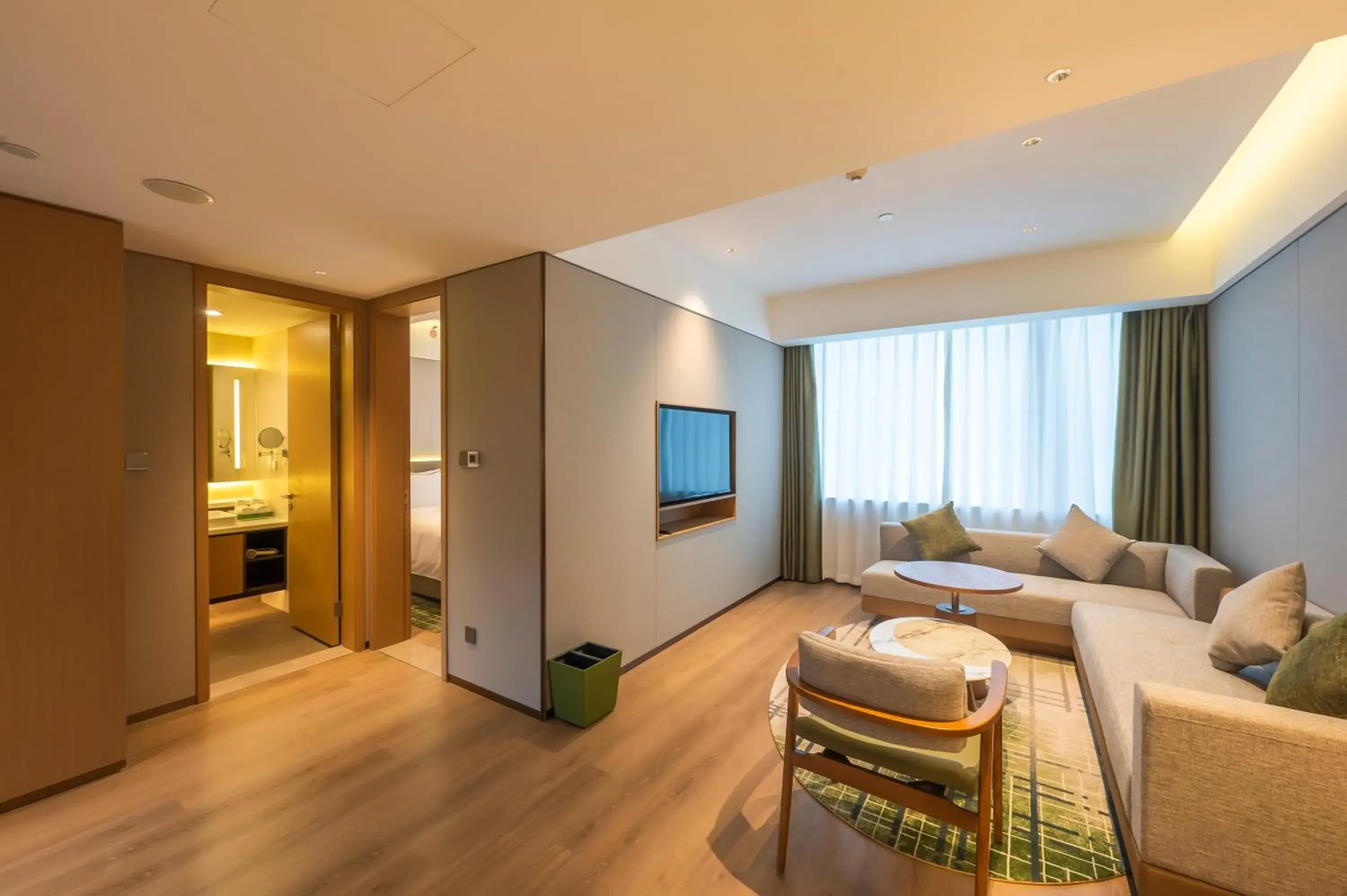 One-Bedroom Executive King Suite - Element Suite in Element Suzhou Science and Technology Town One-Bedroom Executive King Suite - Element Suite in Element Suzhou Science and Technology Town