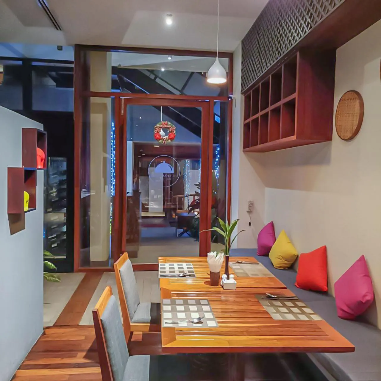 Dining area in Somadevi Residence