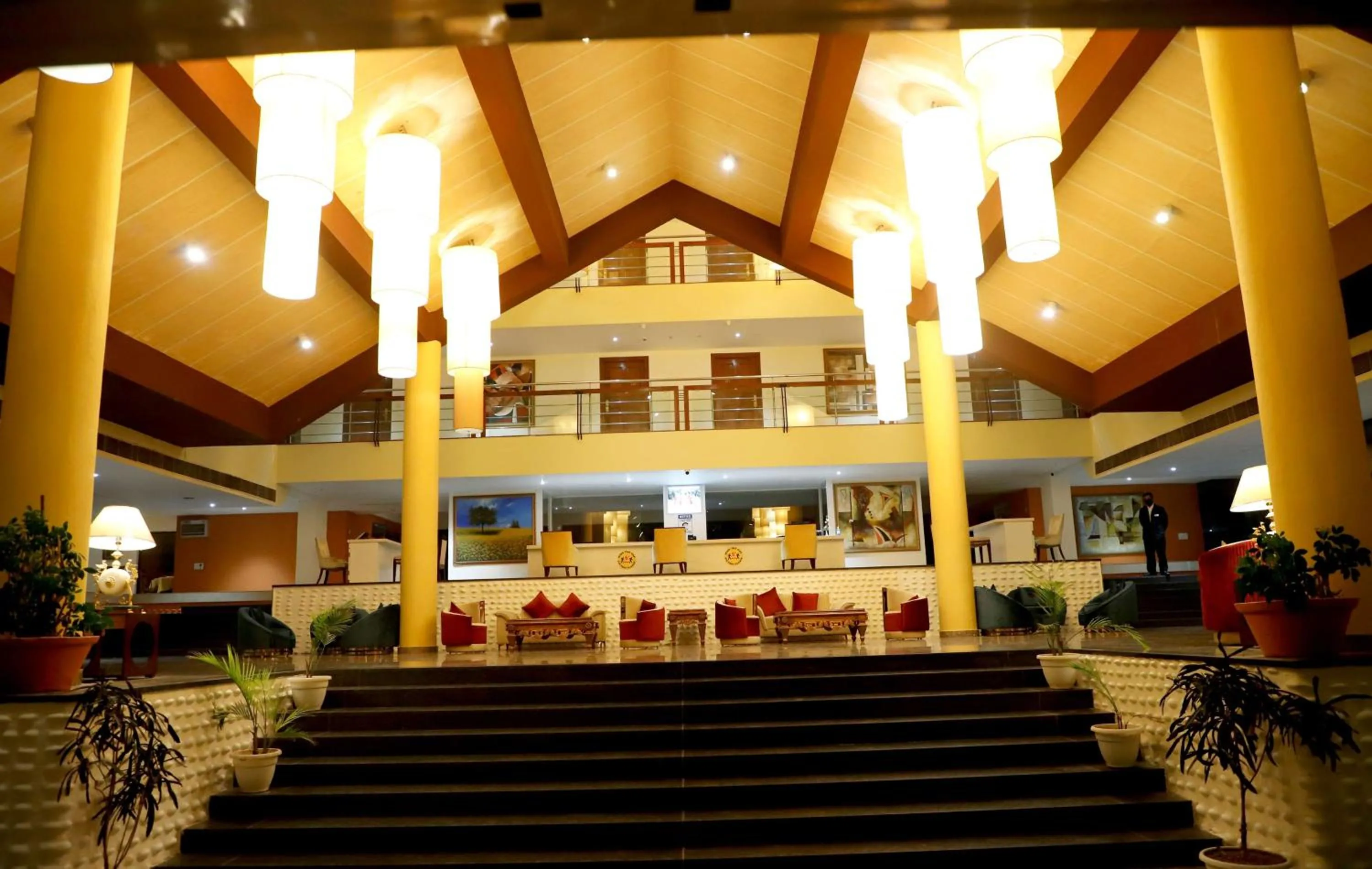 Lobby or reception in The White Hotel Katra, a member of Radisson Individuals