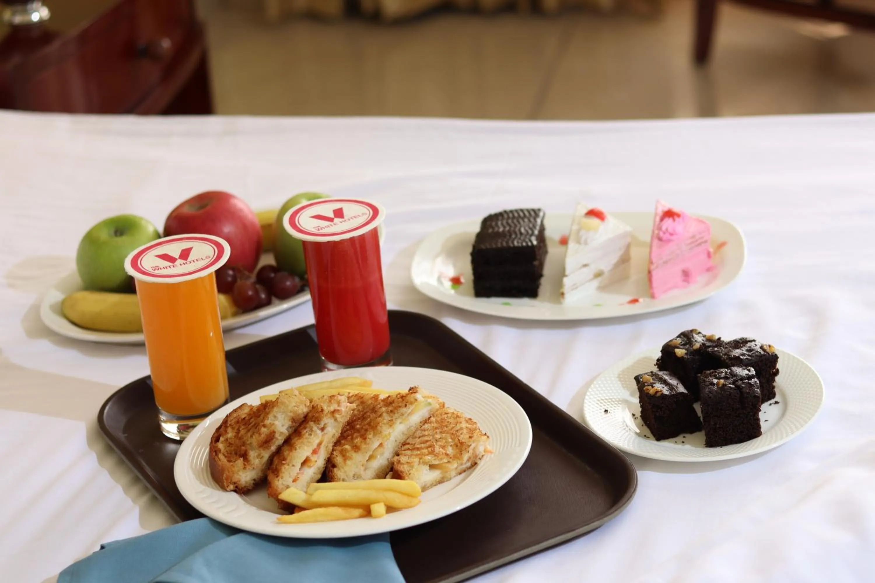 Food and drinks in The White Hotel Katra, a member of Radisson Individuals