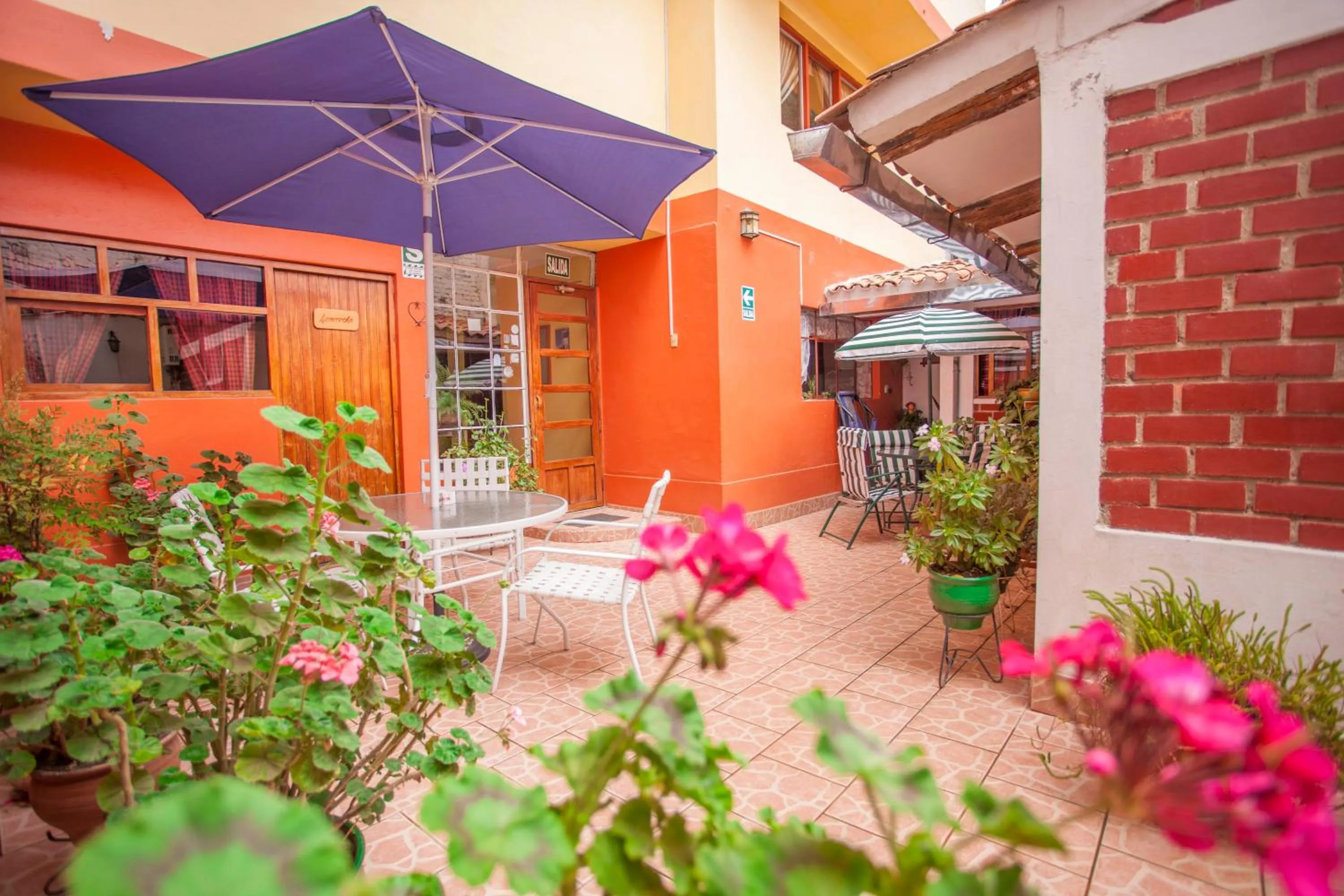 Patio in Alojamiento Soledad