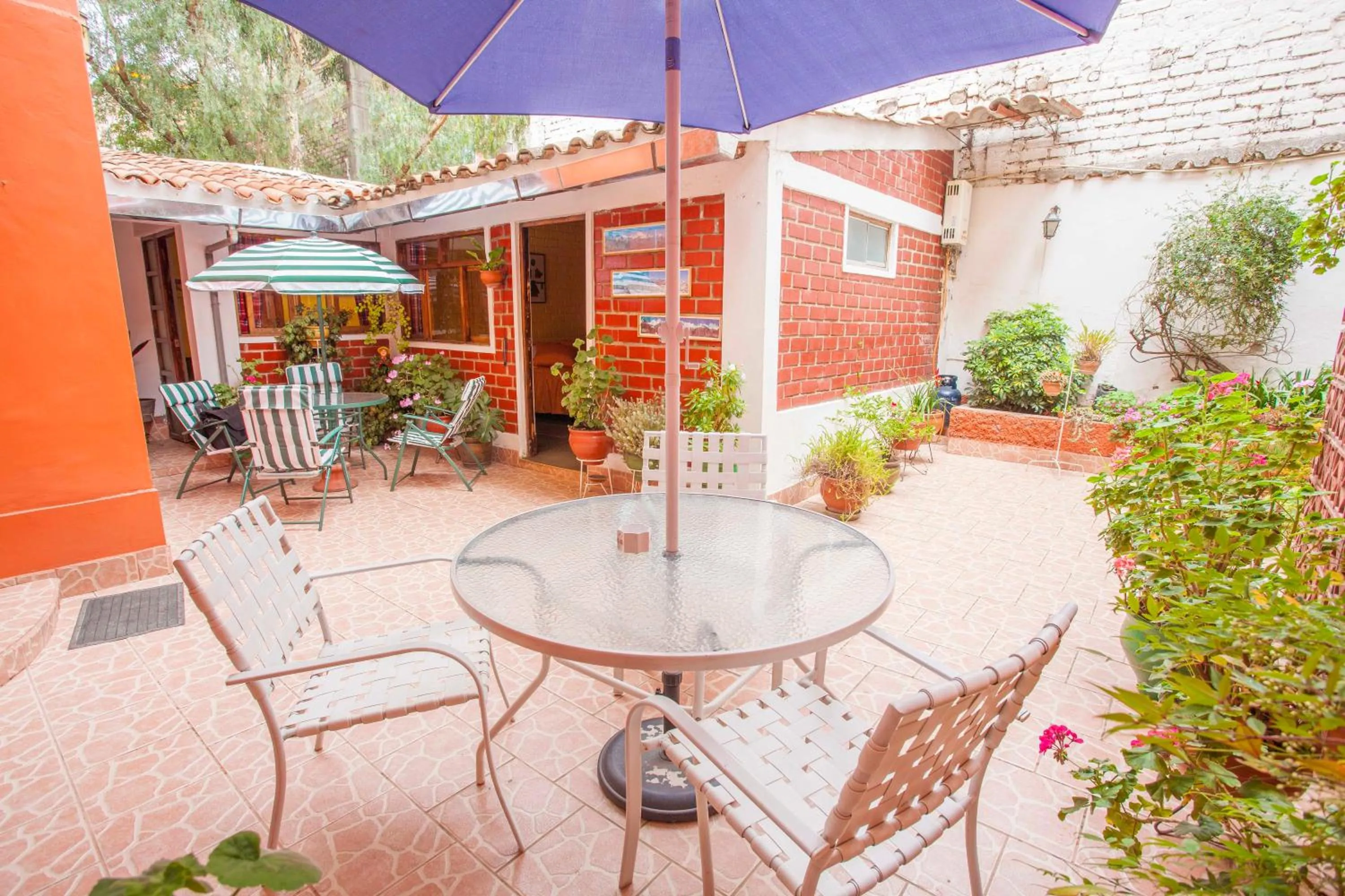 Patio in Alojamiento Soledad