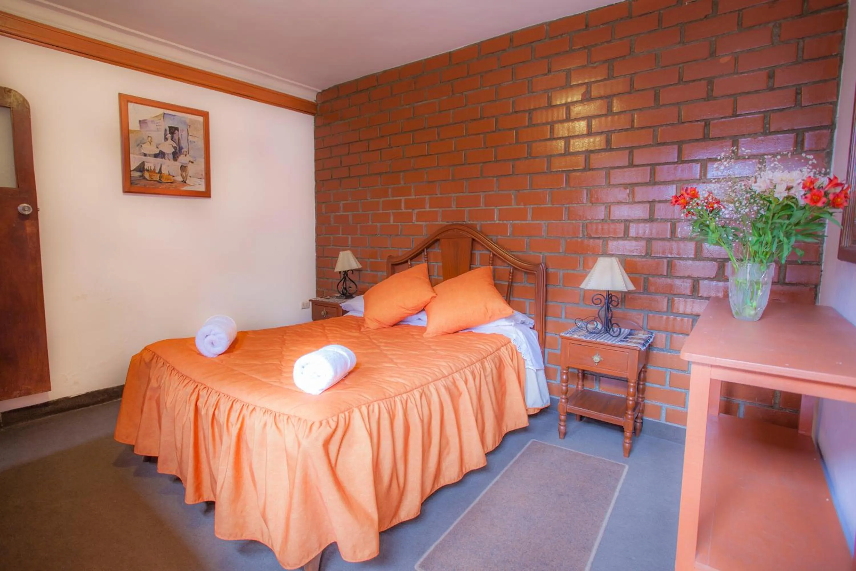 Bed in Alojamiento Soledad