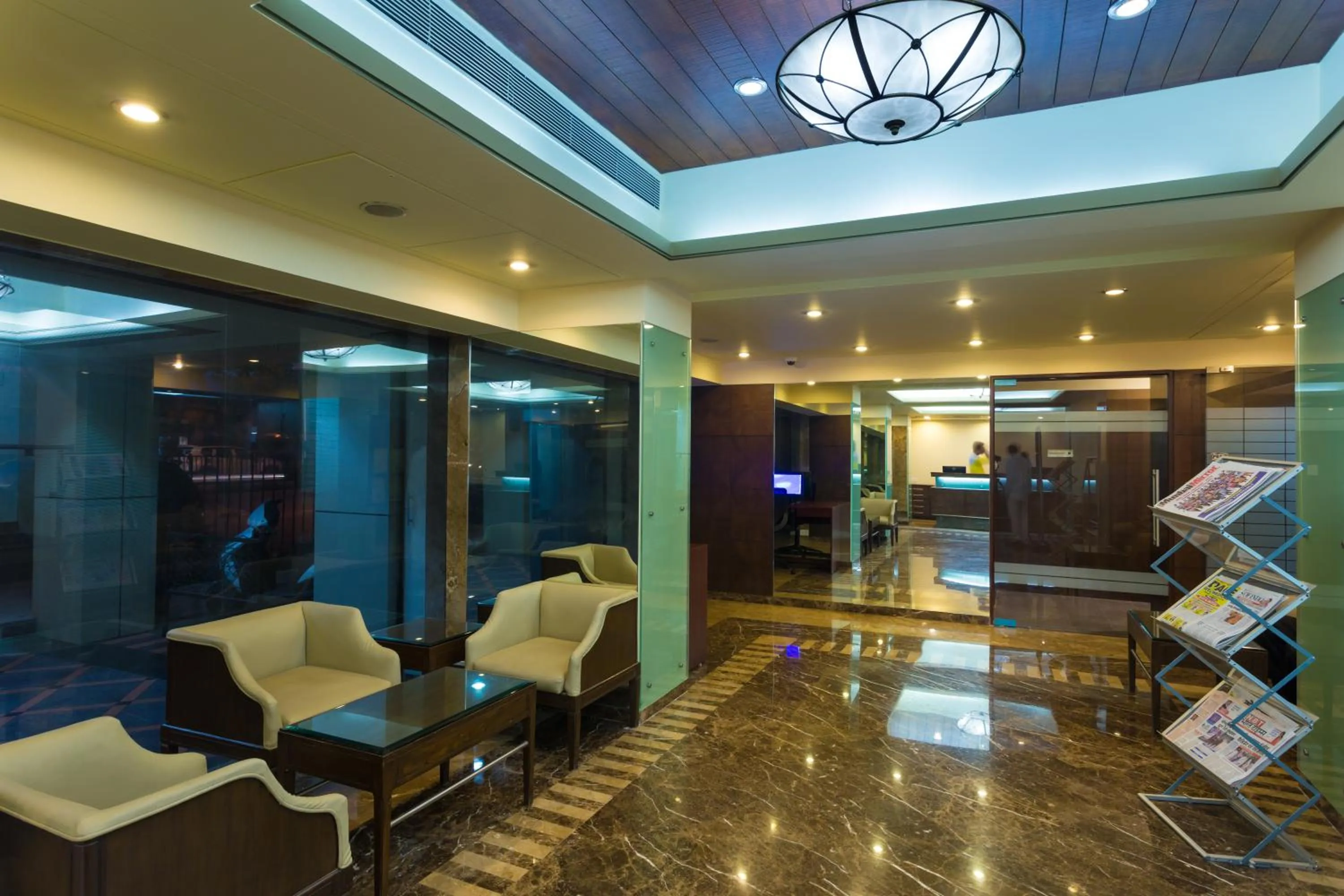 Lobby or reception in Ginger Thane