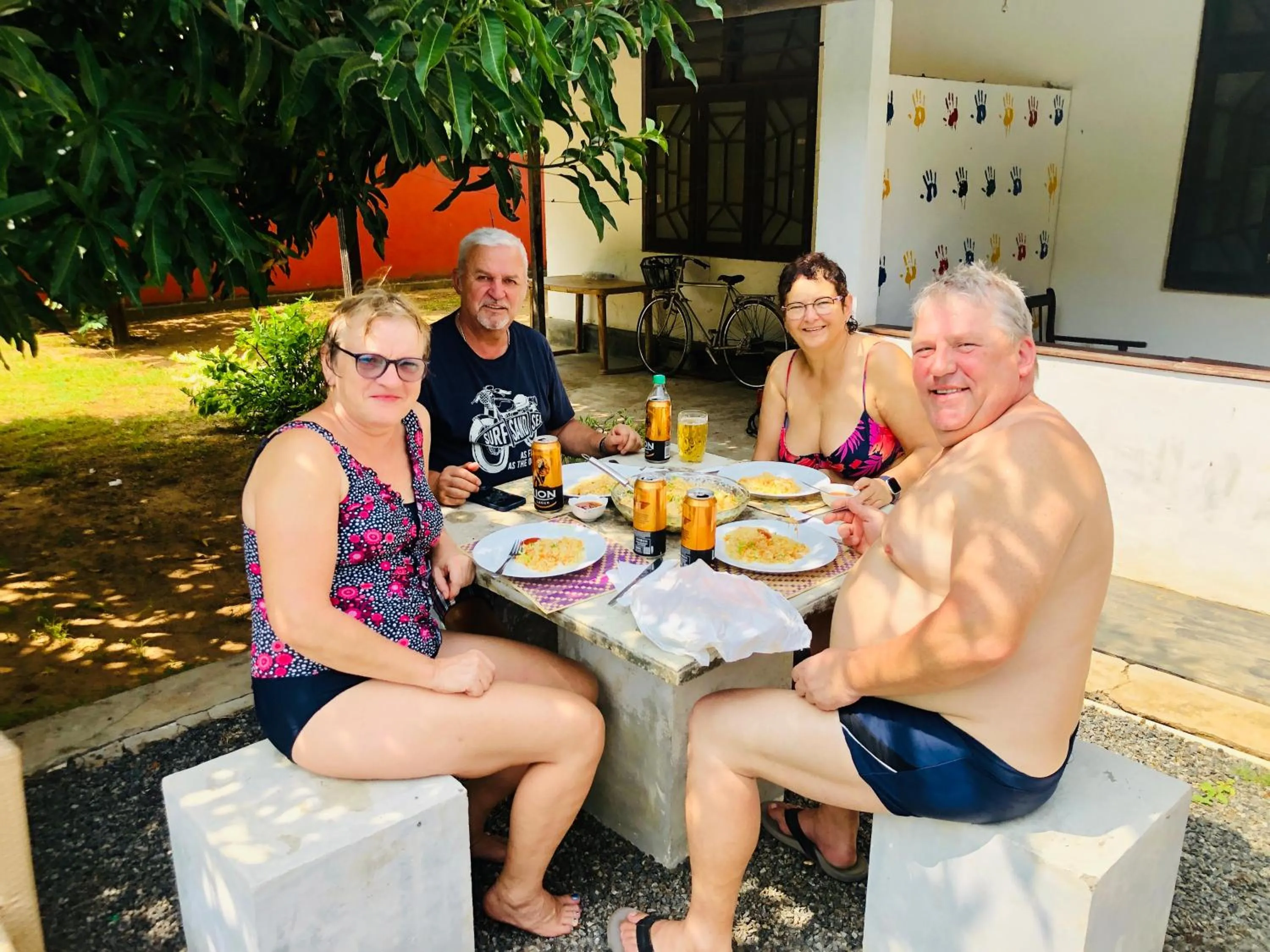 People in Saman Resort Yala