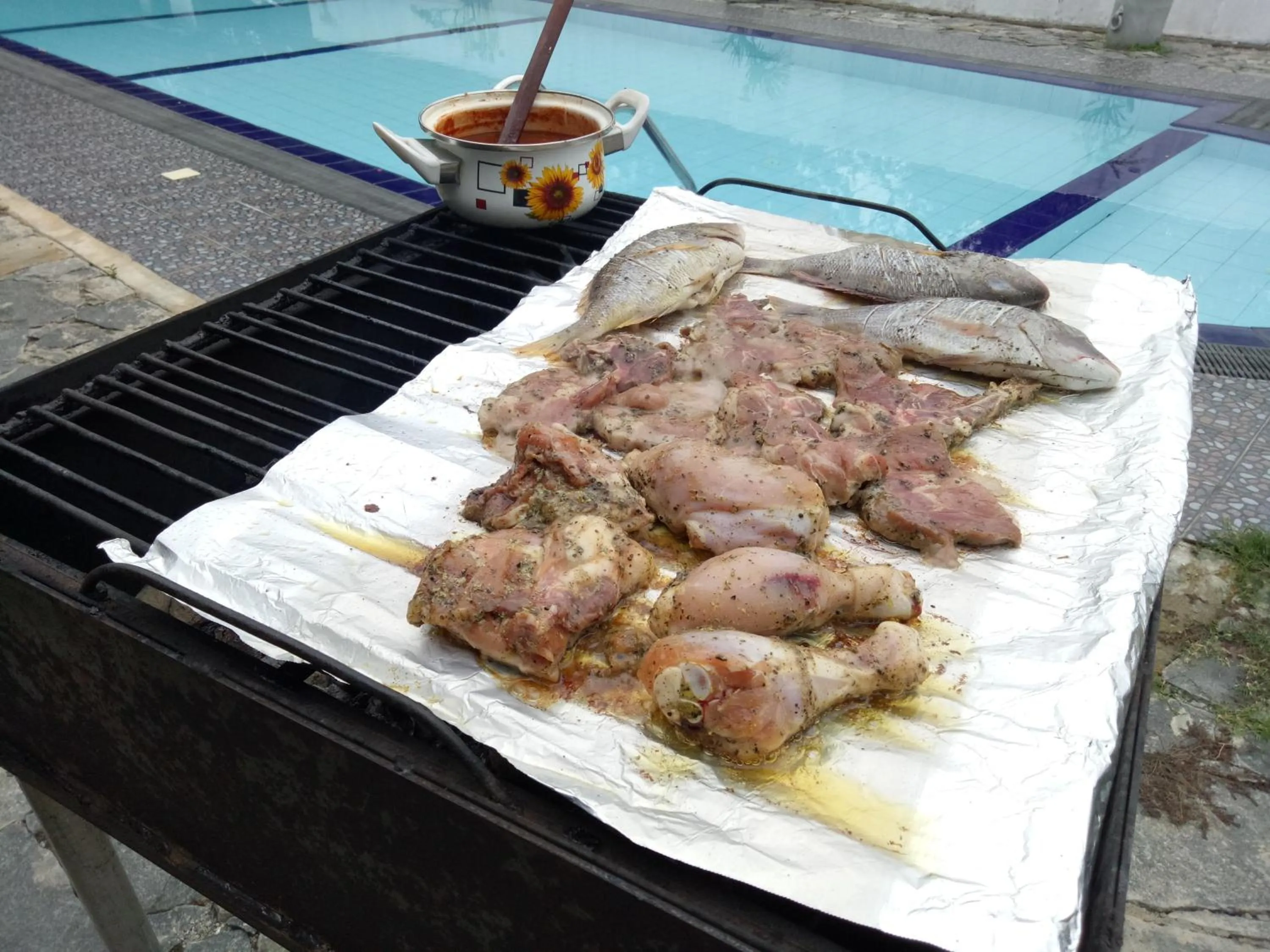BBQ facilities in Saman Resort Yala