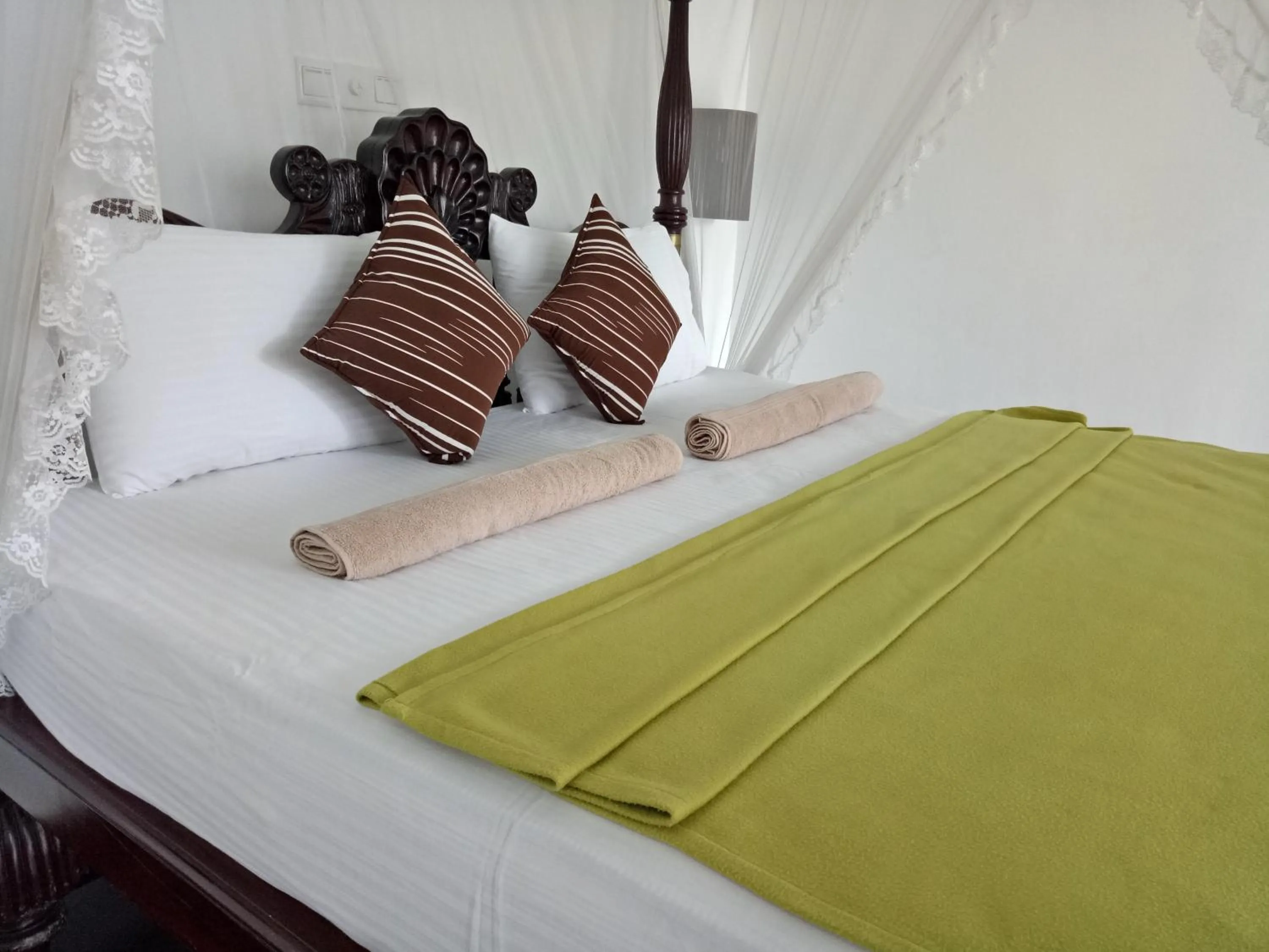 Bed in Saman Resort Yala