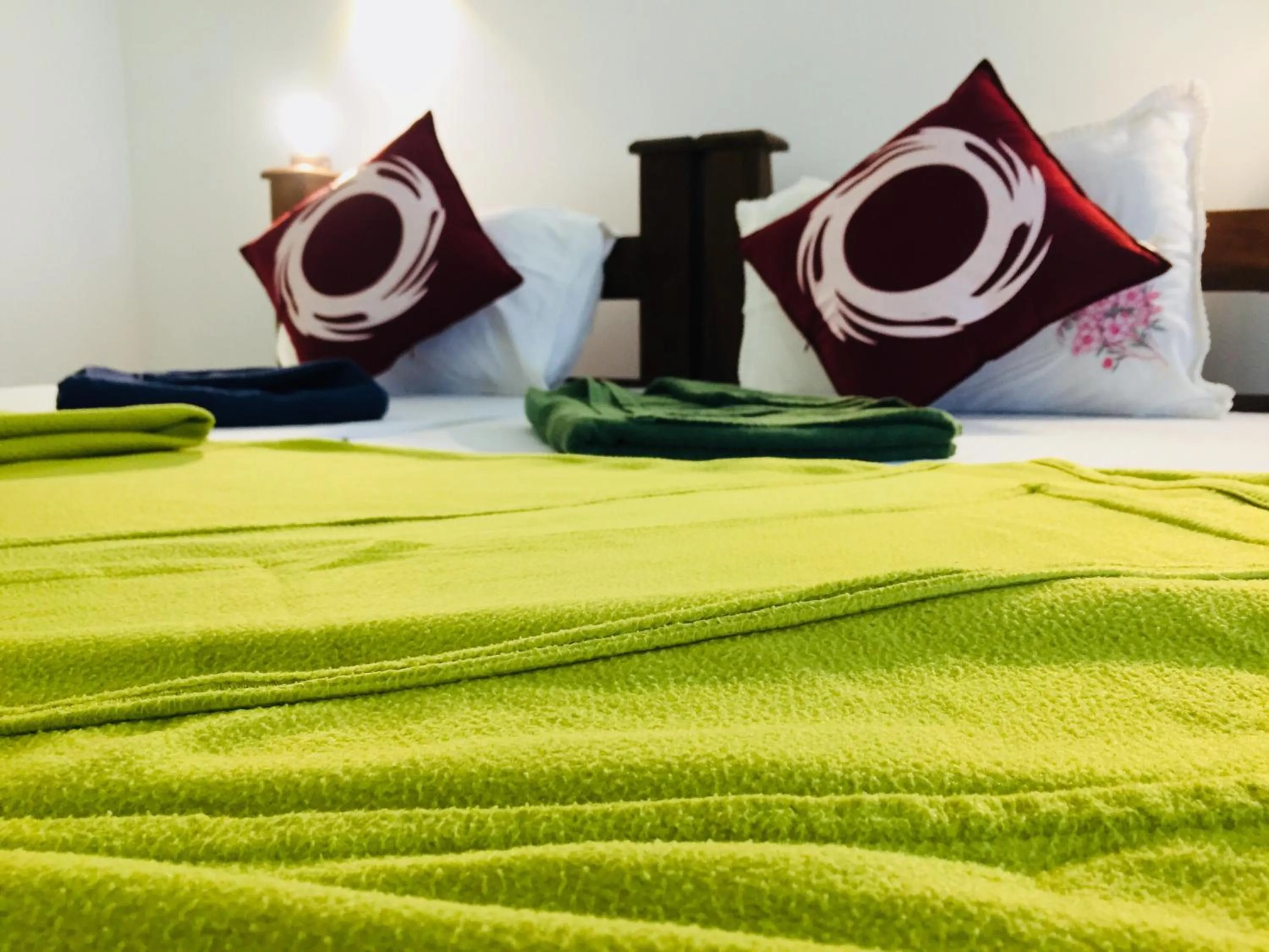 Bed in Saman Resort Yala