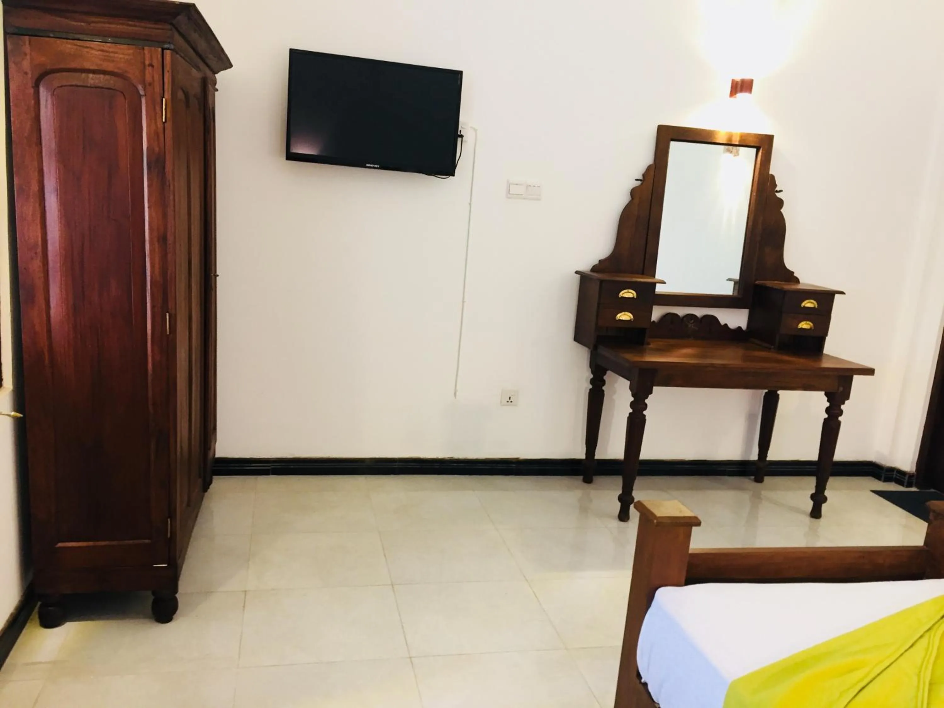 Bed in Saman Resort Yala