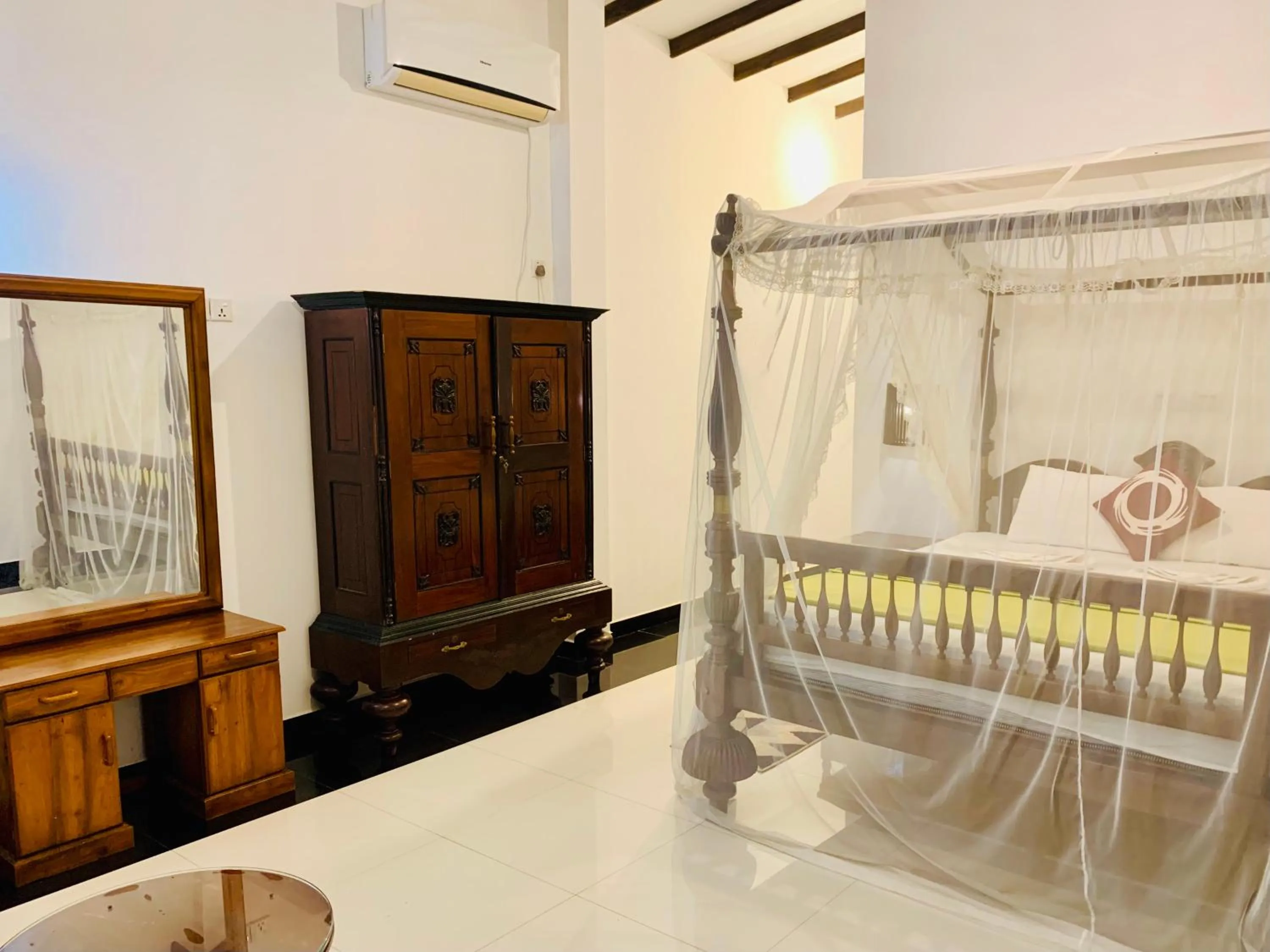 Bed in Saman Resort Yala