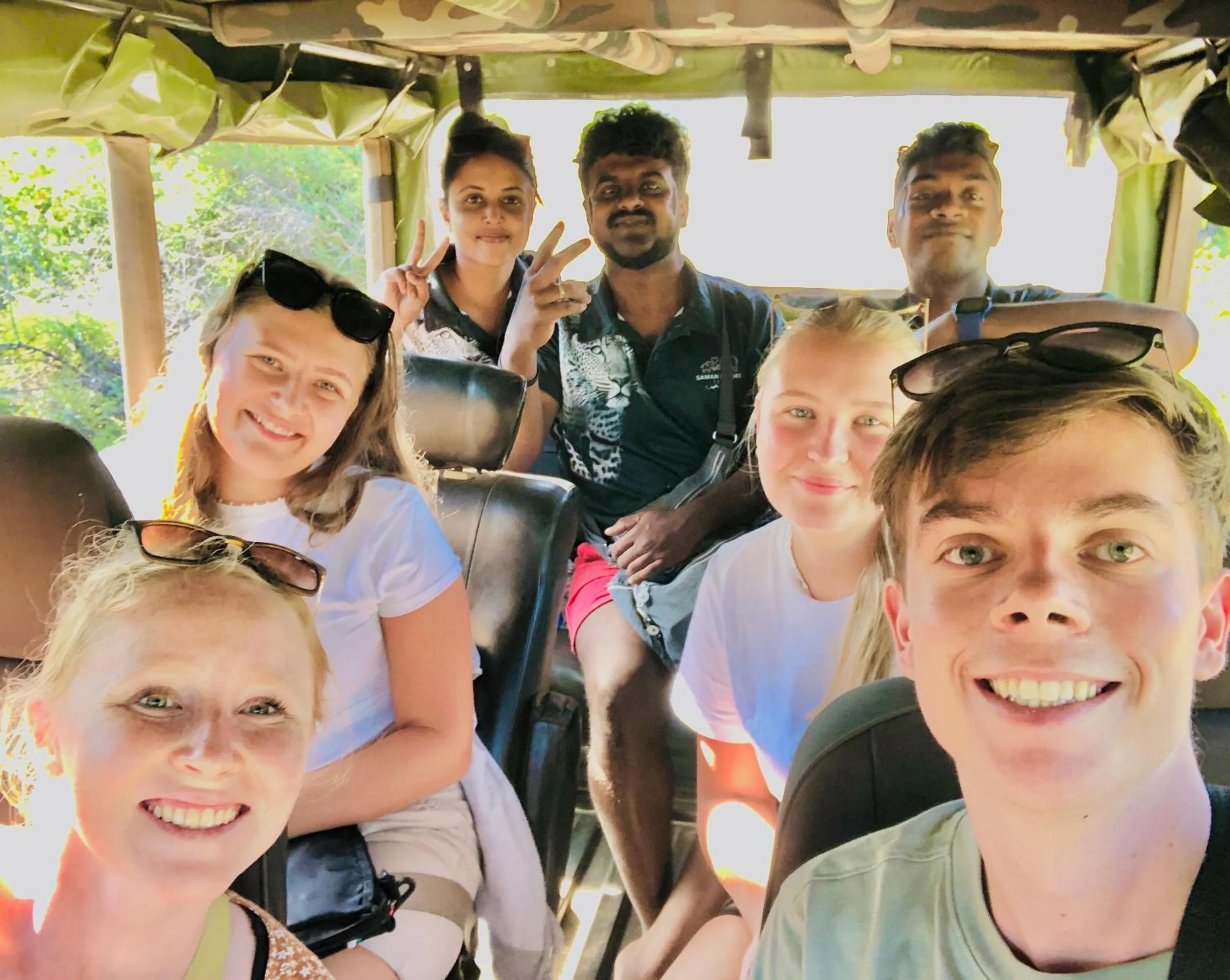 Staff in Saman Resort Yala