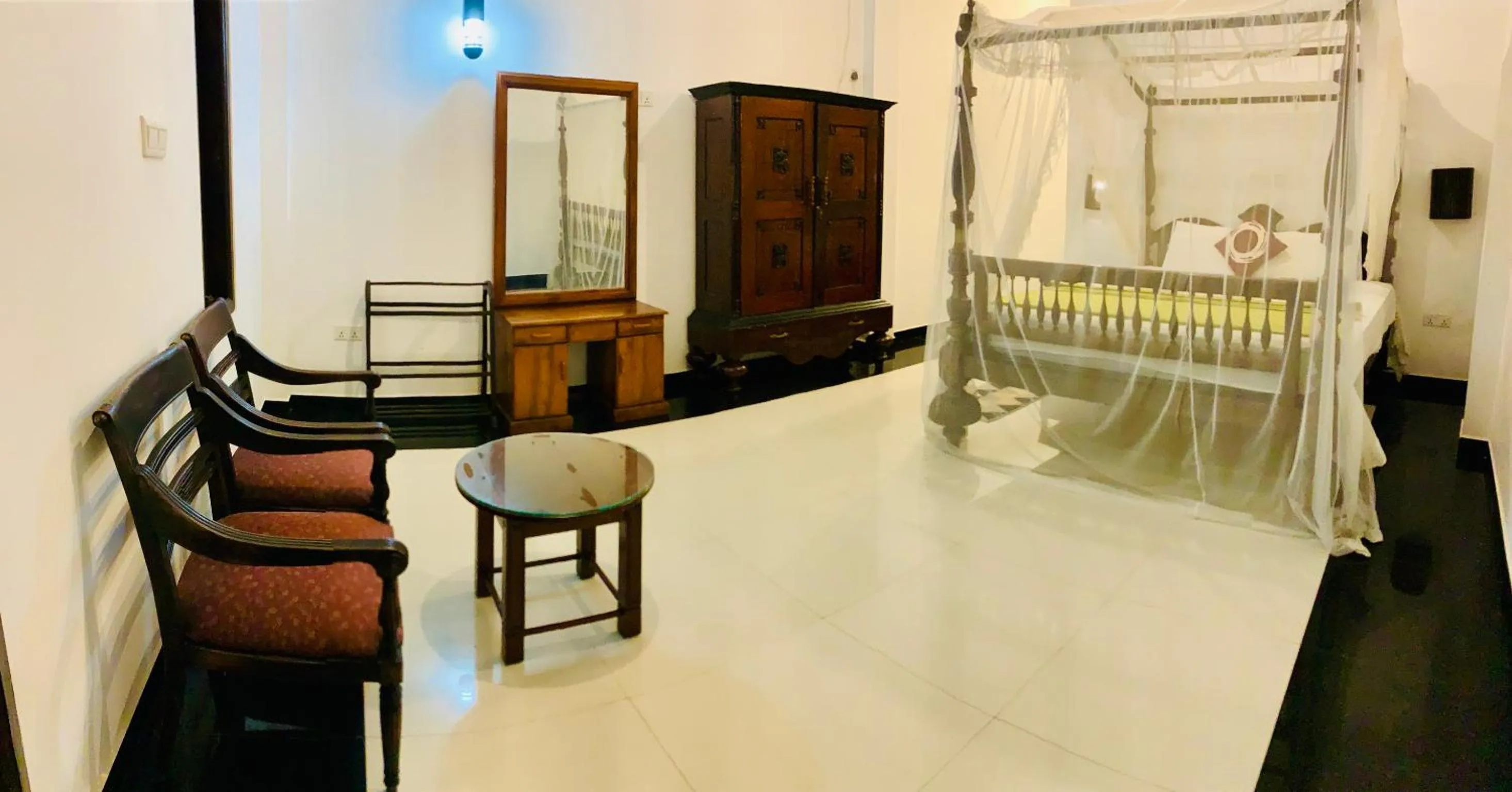 Bed in Saman Resort Yala