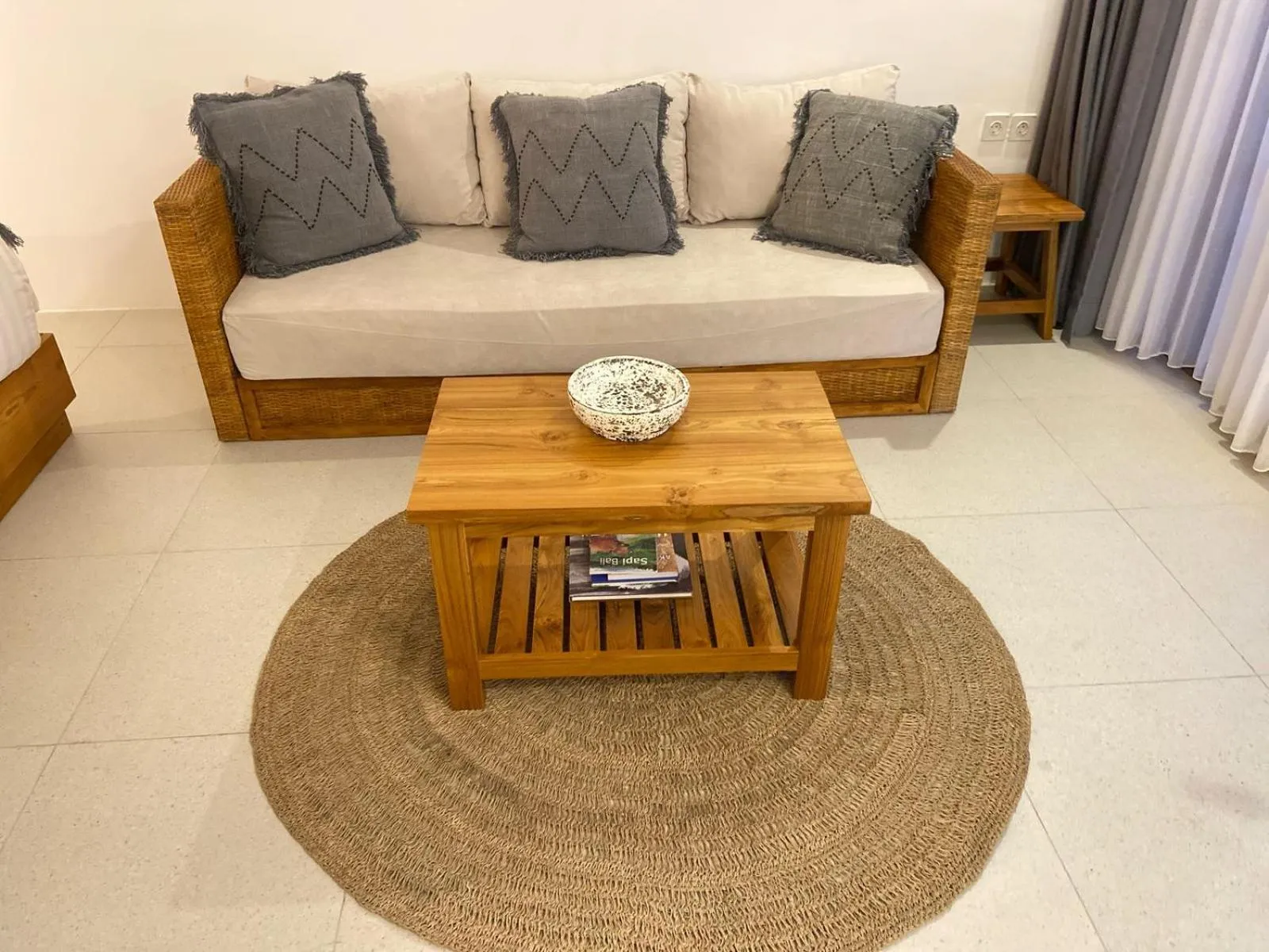 Seating area in Santai Suites Nusa Dua-Adults Only