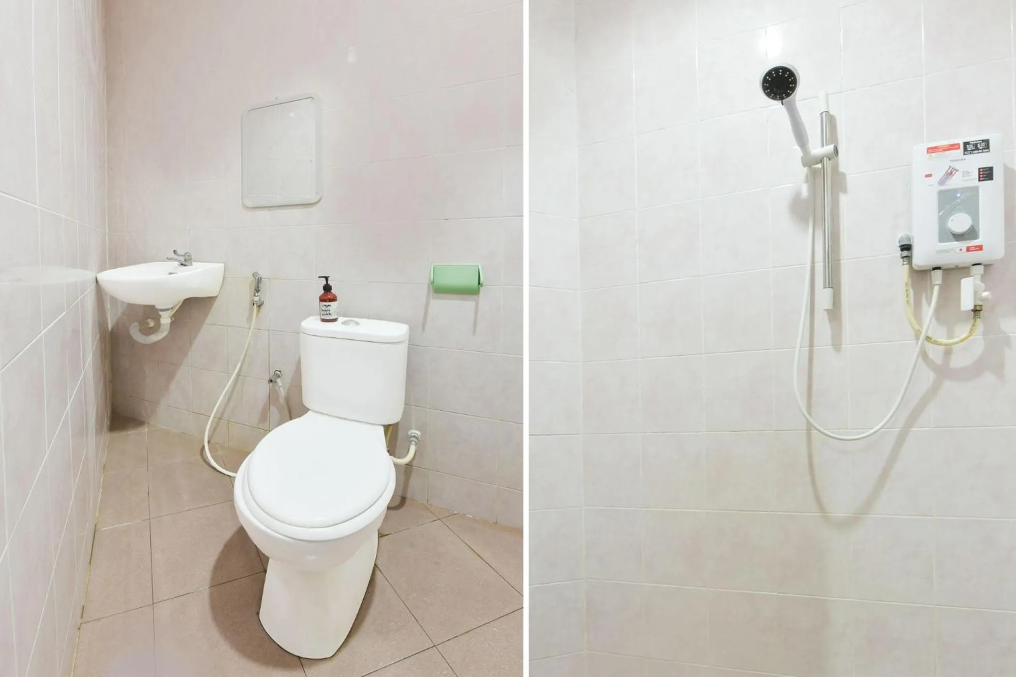 Bathroom in Hotel O Melaka near AEON Shopping Centre formerly Formosa