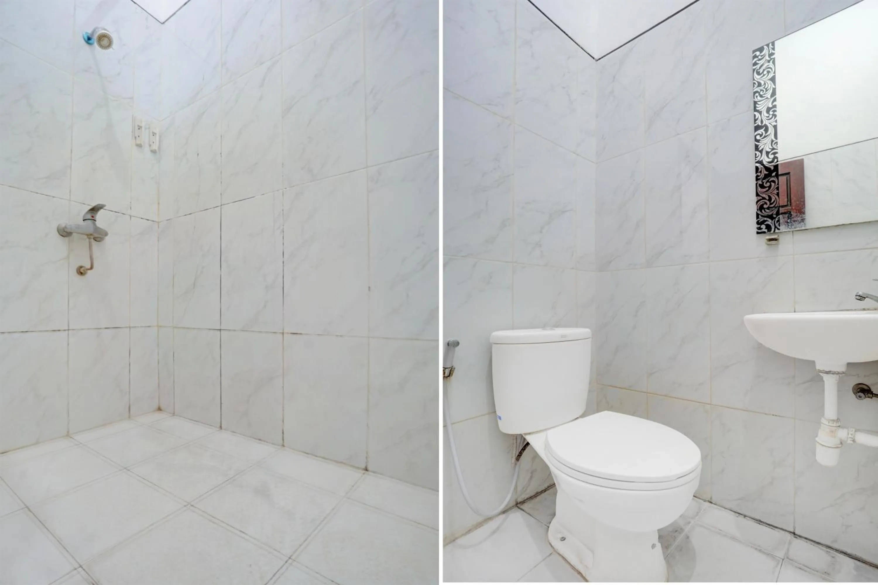 Bathroom in Hotel O Chinatown Near Ampel Formerly Hotel Novera