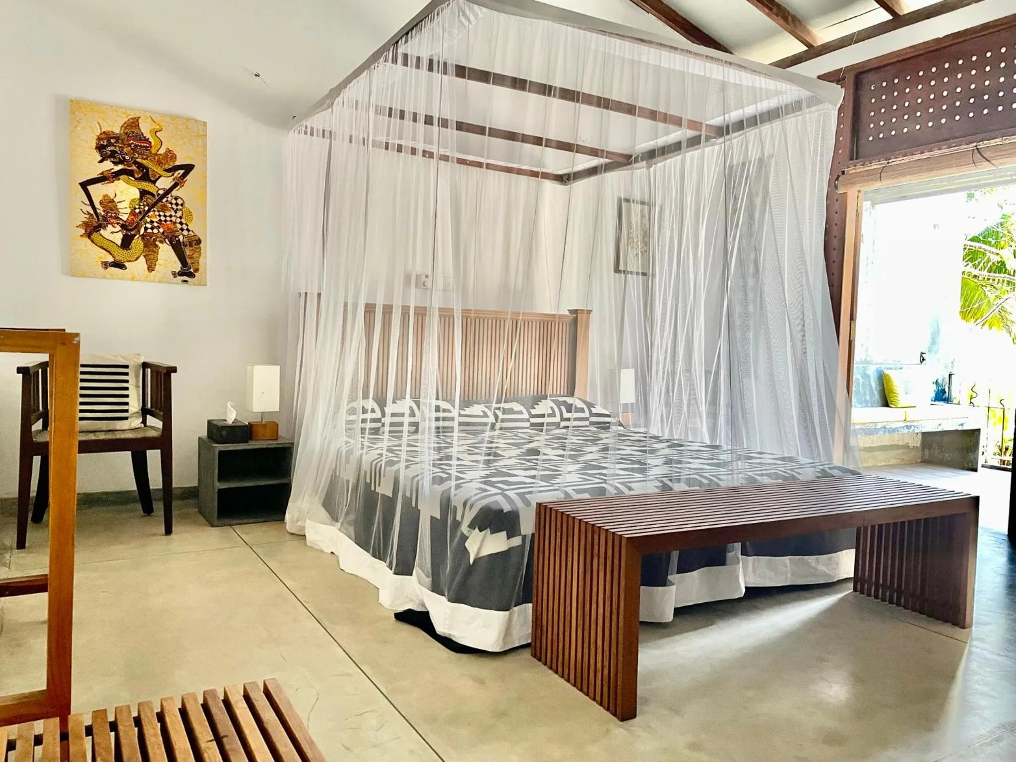 Bed in Isana Beach House