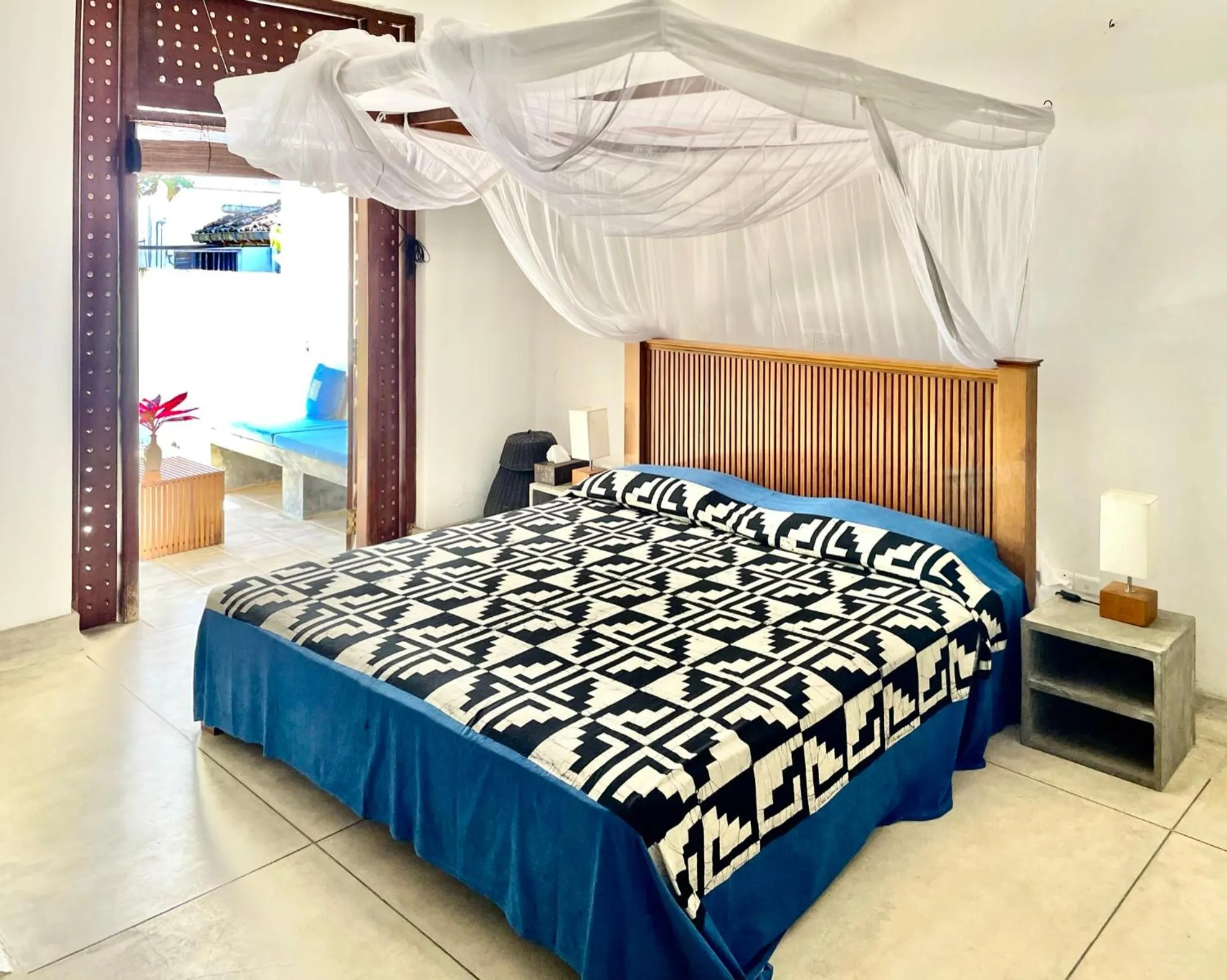 Bed in Isana Beach House