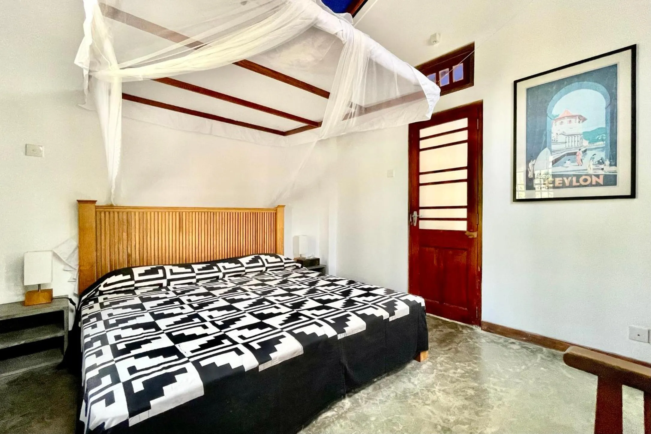 Bed in Isana Beach House