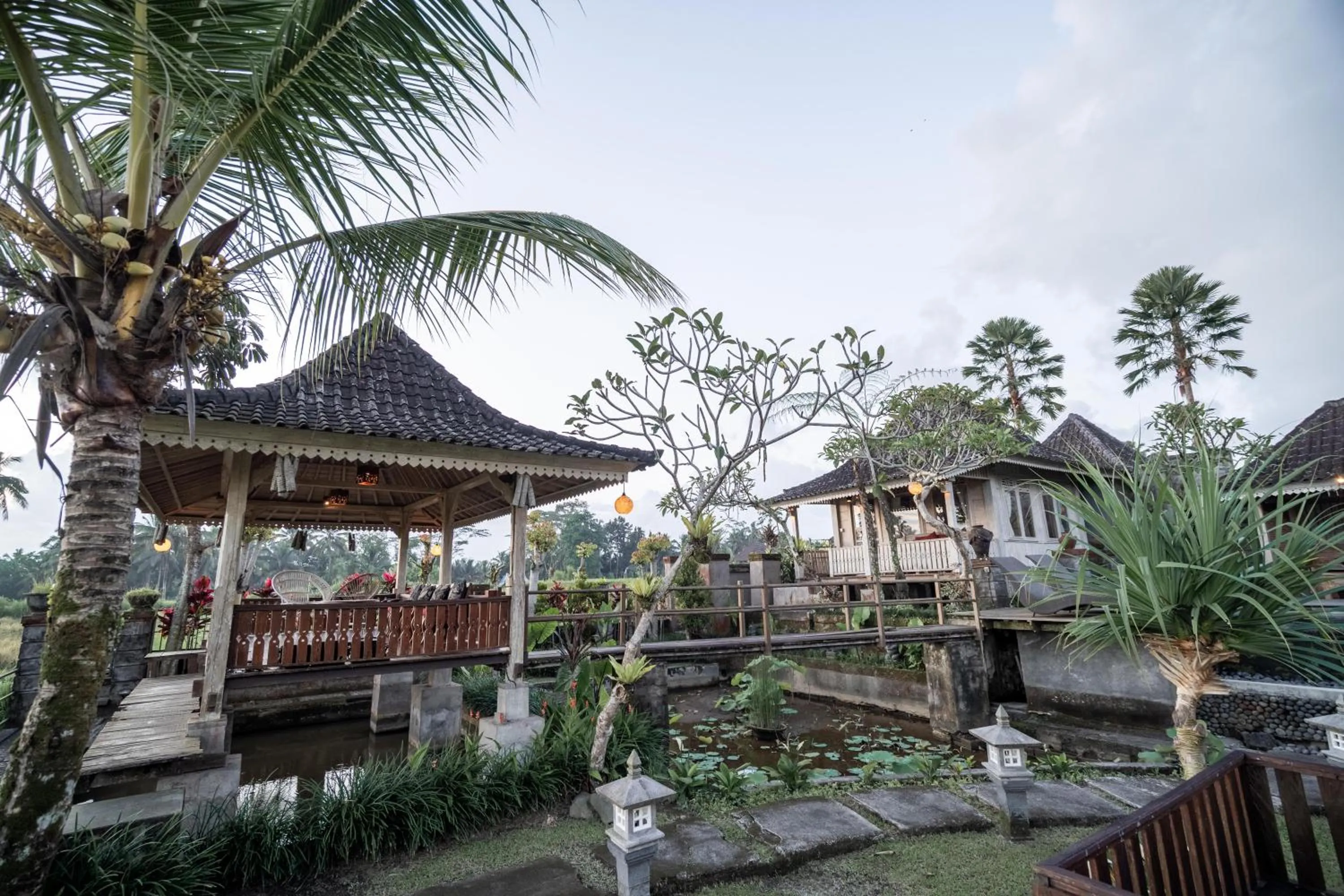 Property building in Uma Caming Villa Ubud