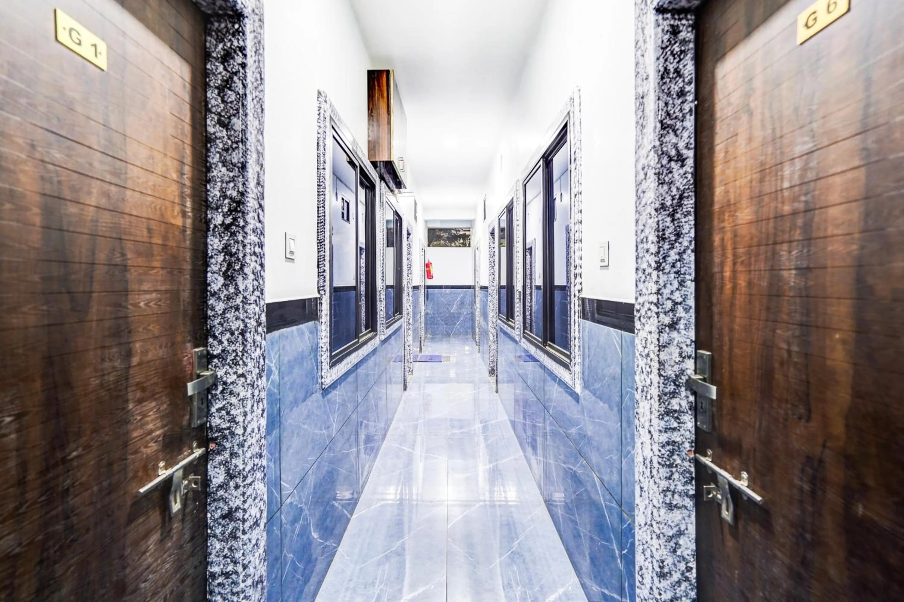 Lobby or reception in Hotel O Convention Centre Indore Formerly Madhur Shree