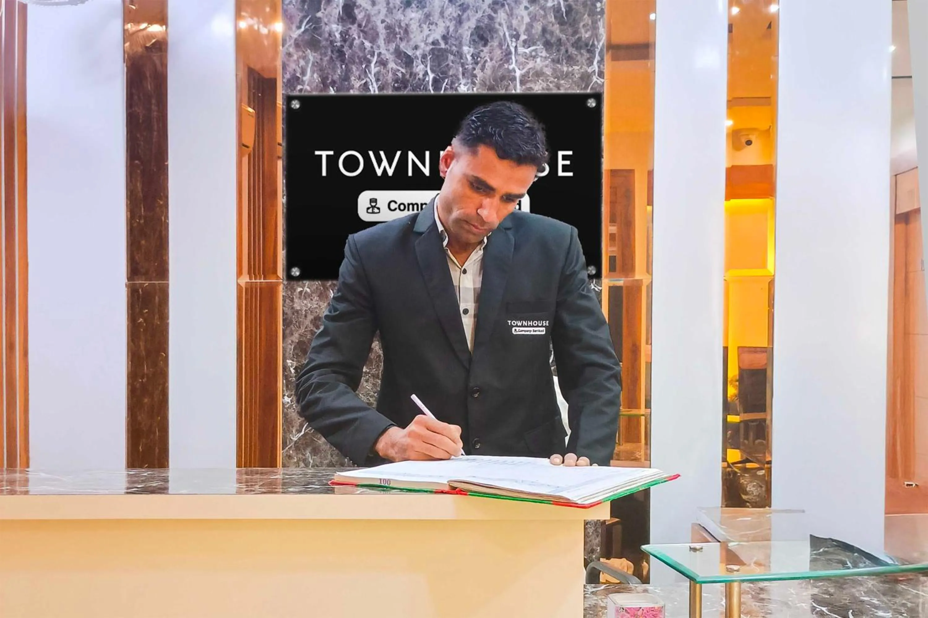 Lobby or reception in Super Townhouse Model Town Rohtak Formerly Hotel Tathastu