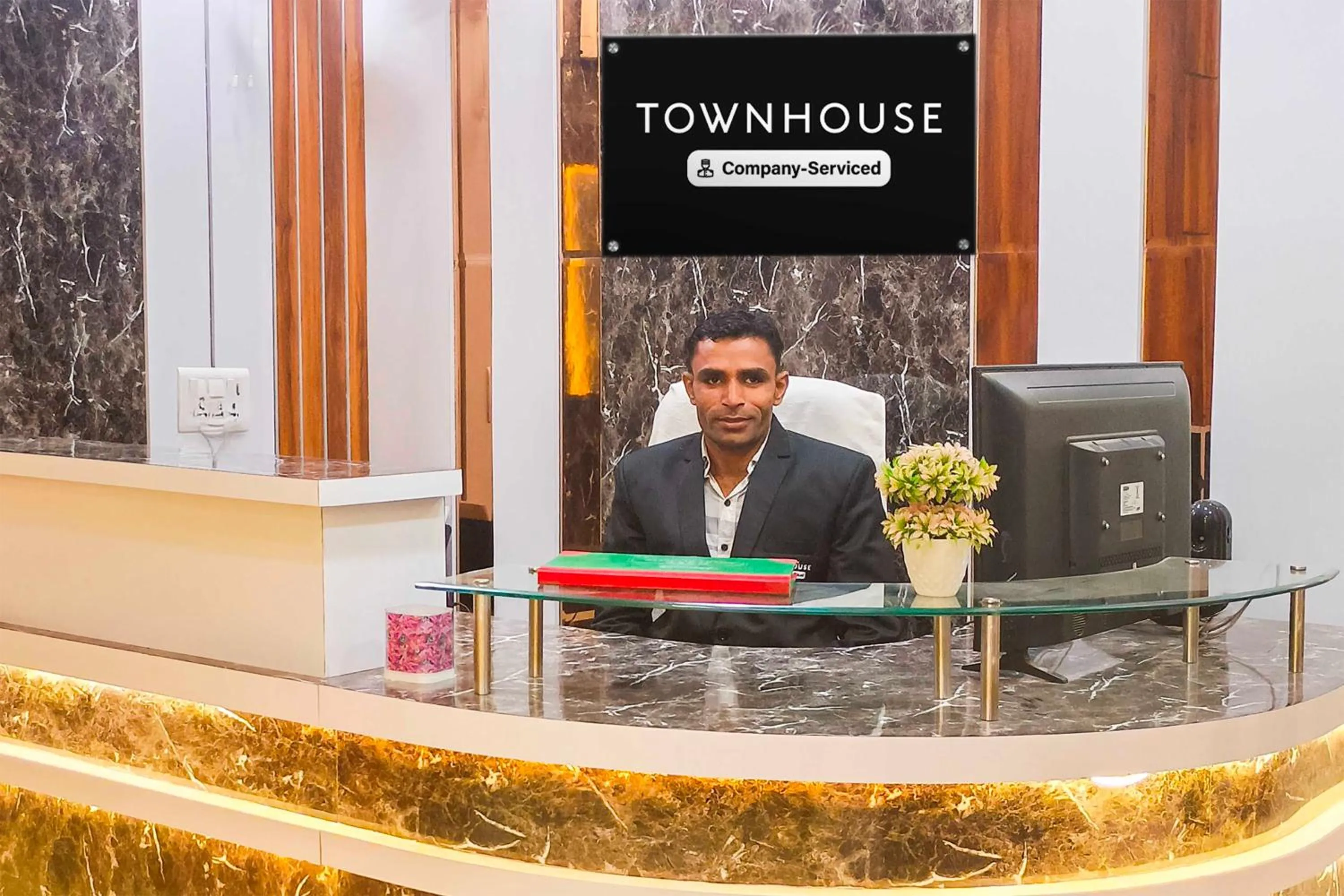Lobby or reception in Super Townhouse Model Town Rohtak Formerly Hotel Tathastu